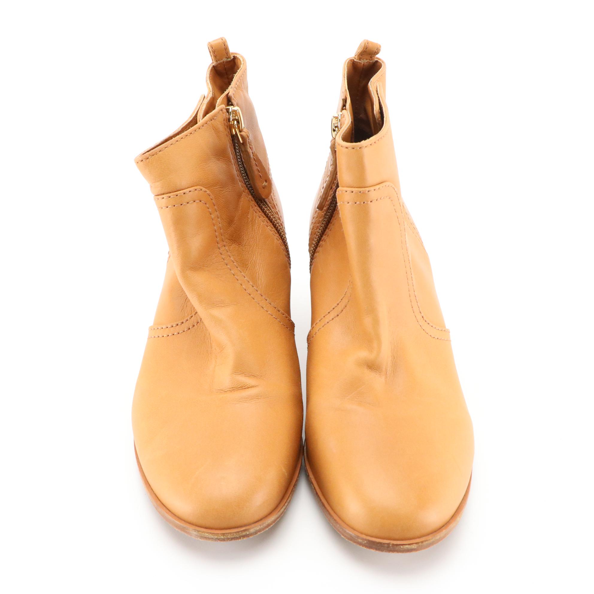 Ted Baker, Tory Burch, and Other Leather Ankle Boots