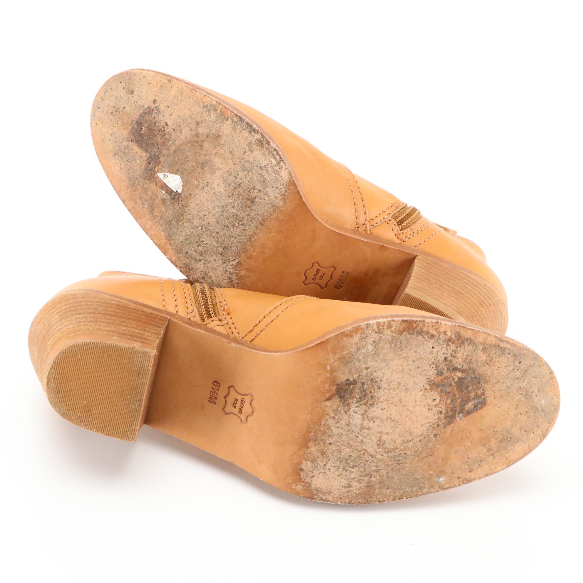 Ted Baker, Tory Burch, and Other Leather Ankle Boots