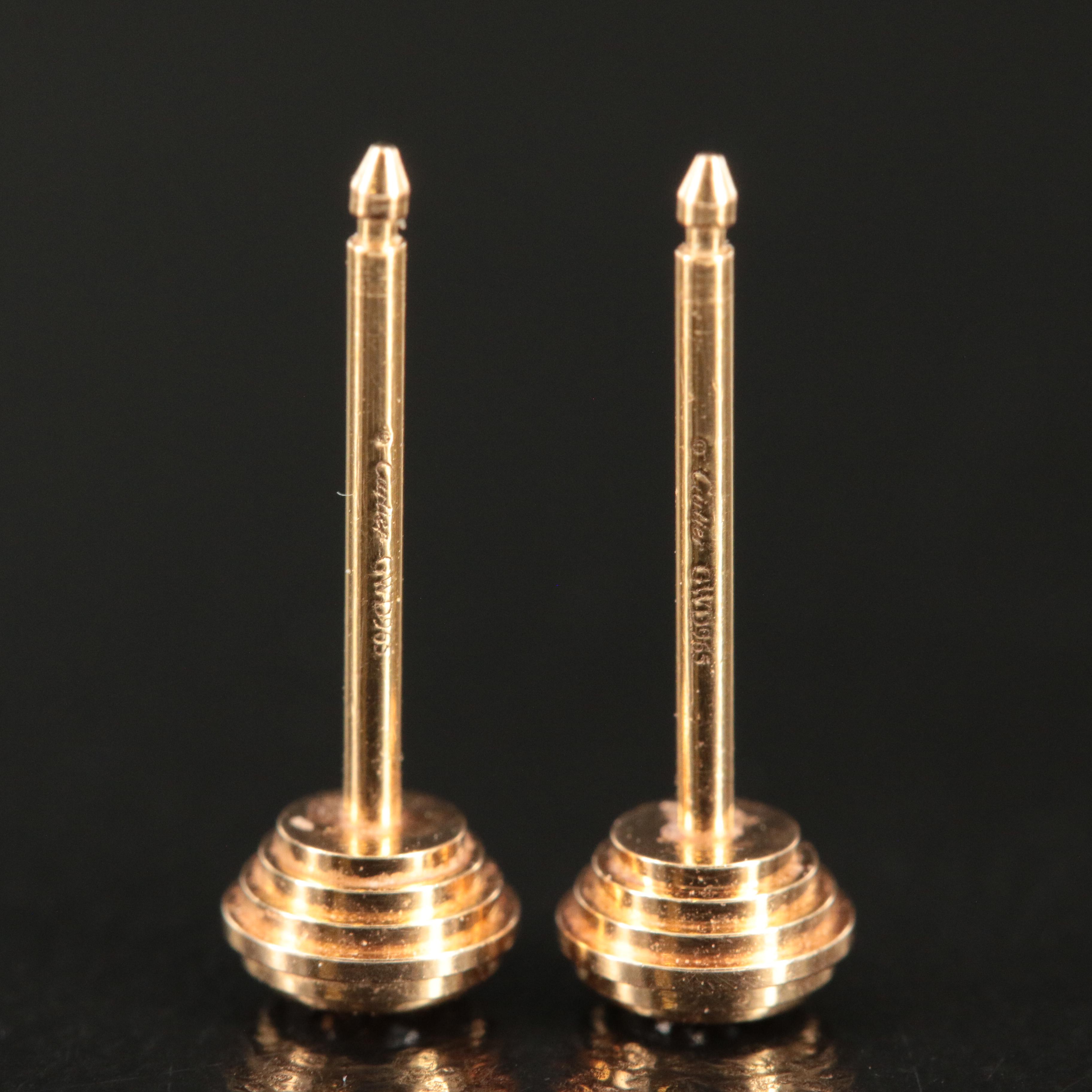 Cartier 'D'Amour' 18K 0.16 CTW Diamond Stud Earrings