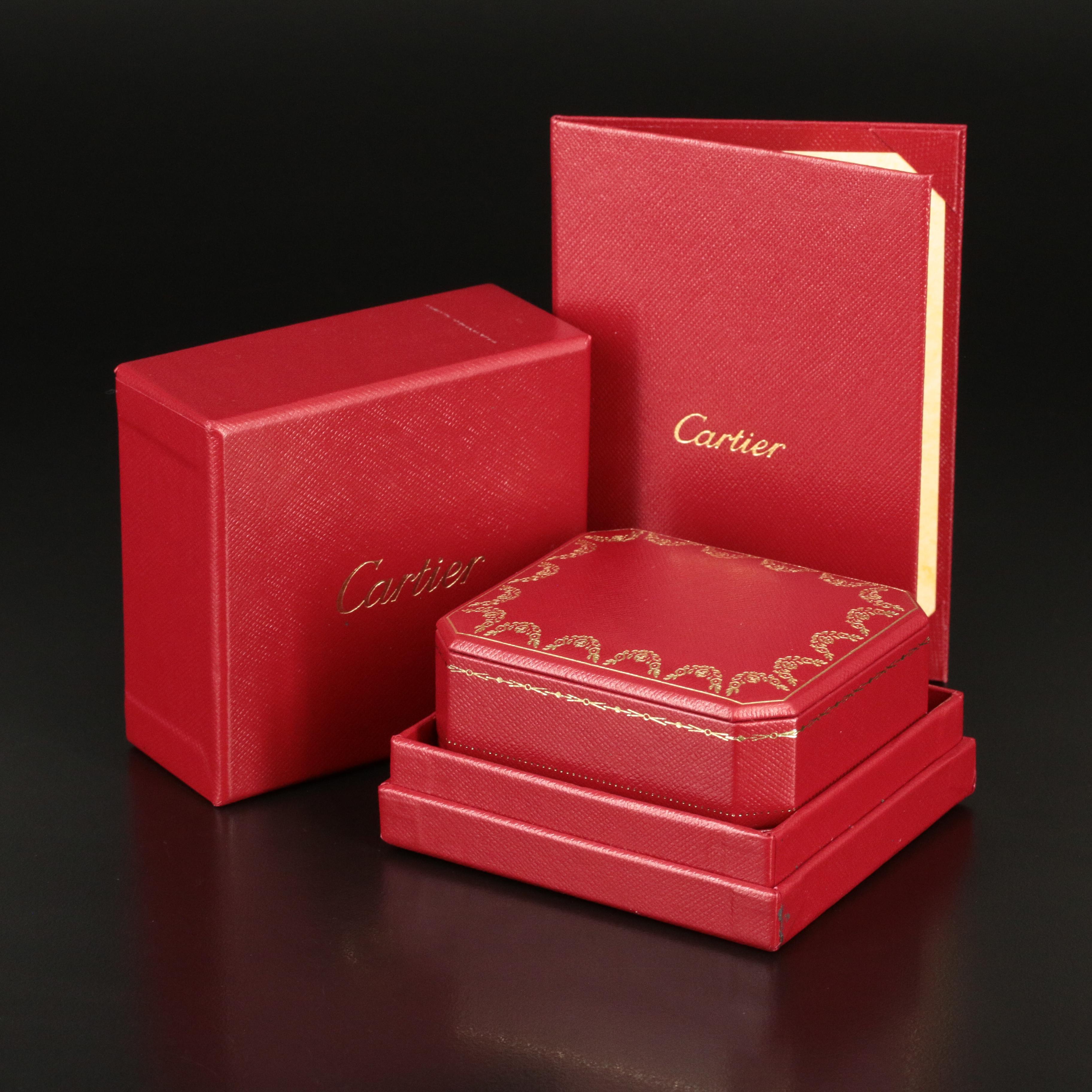 Cartier 'D'Amour' 18K 0.16 CTW Diamond Stud Earrings