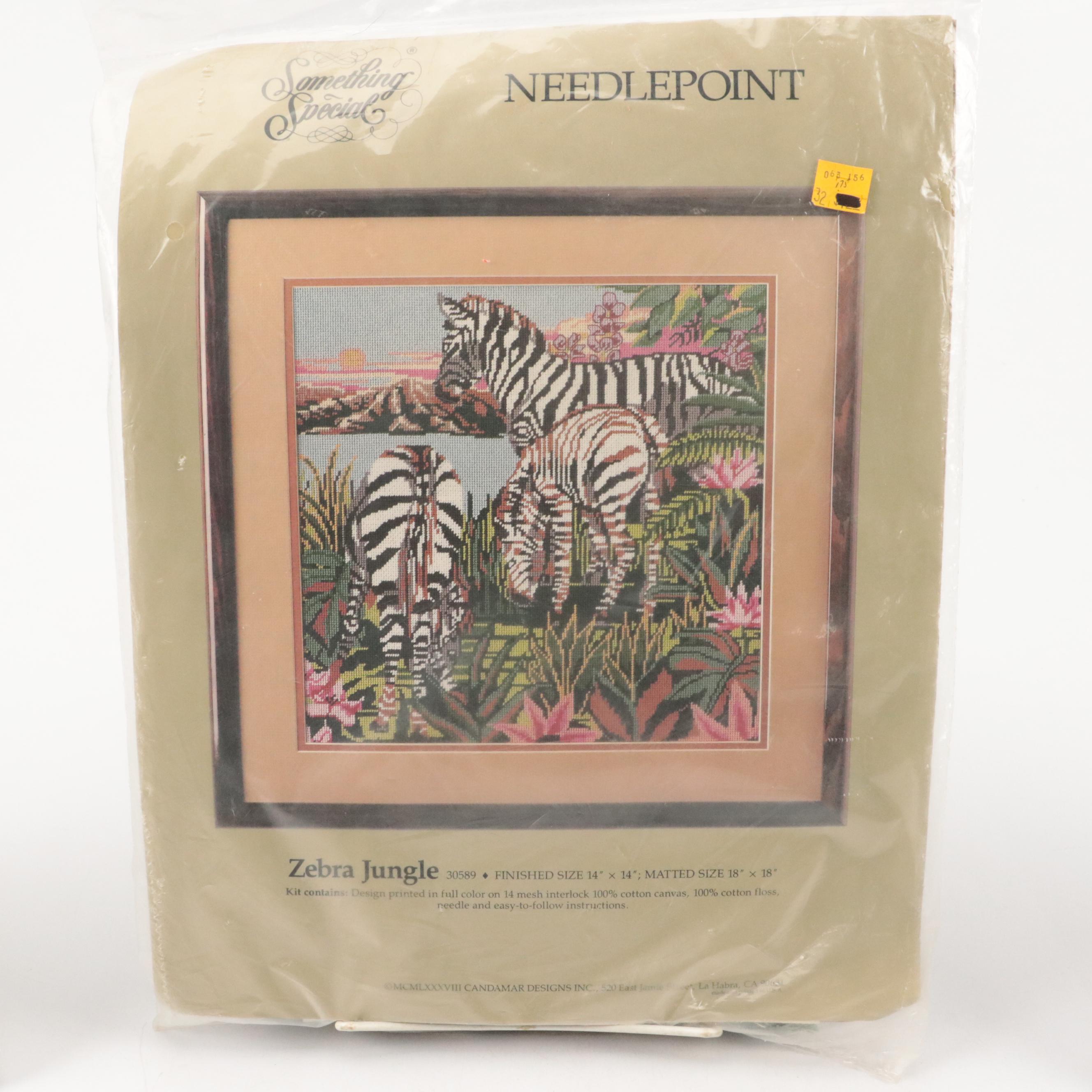 Animal Themed Counted Cross Stitch and Needlepoint Kits