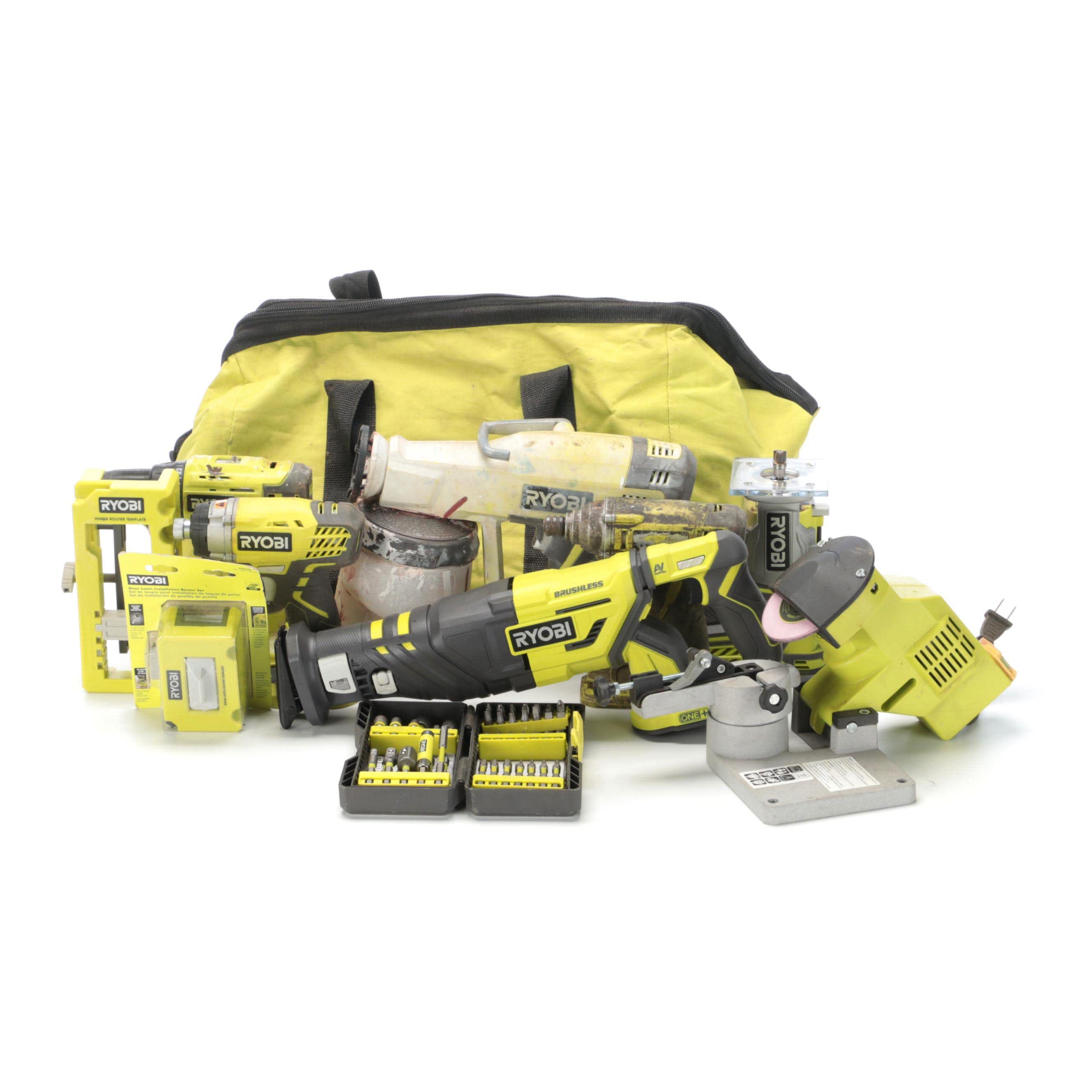 Ryobi Cordless Brushless Reciprocating Saw and More Ryobi Power Tools