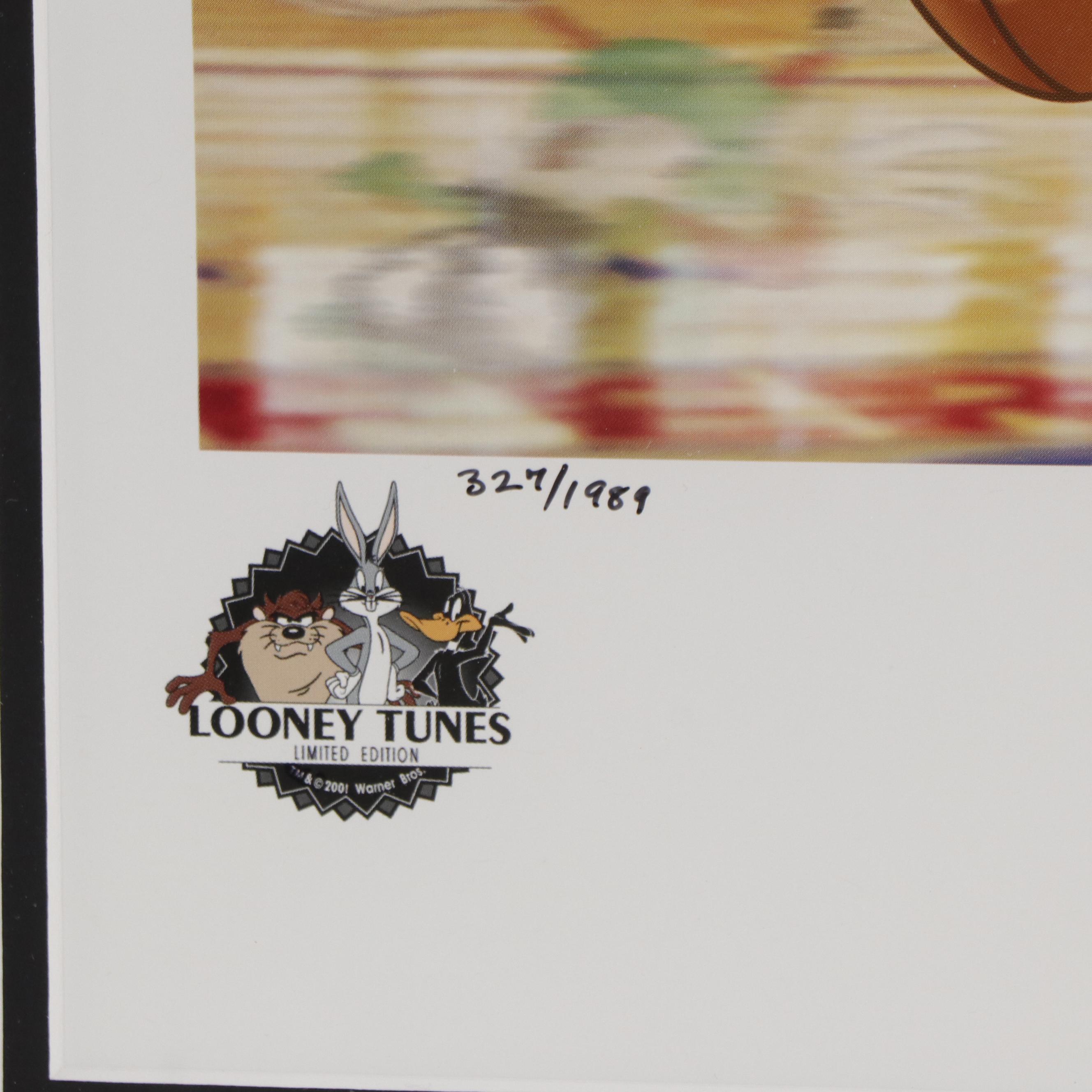 Cincinnati Bearcats and Looney Tunes Offset Lithograph "Huggs and Bugs," 2001