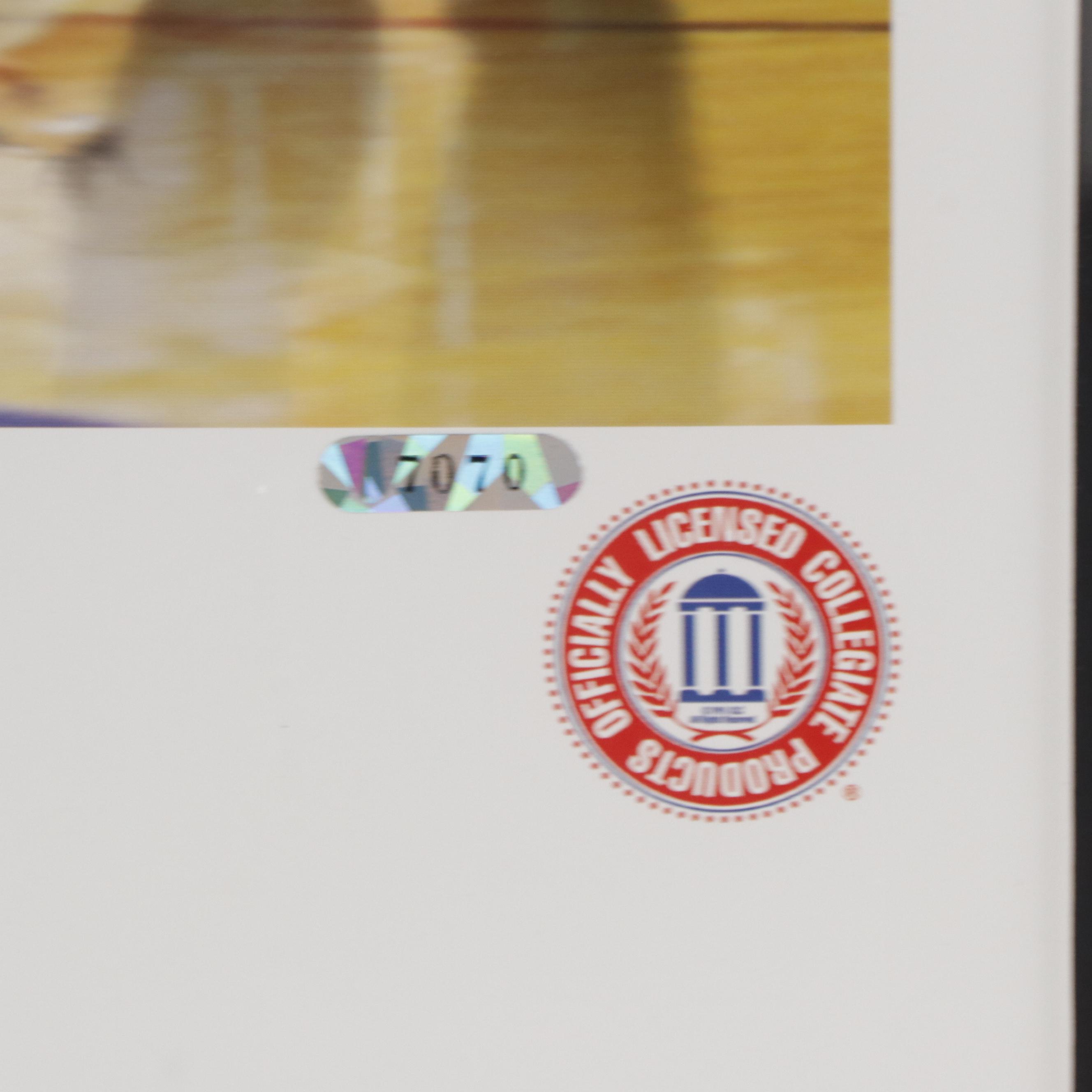 Cincinnati Bearcats and Looney Tunes Offset Lithograph "Huggs and Bugs," 2001