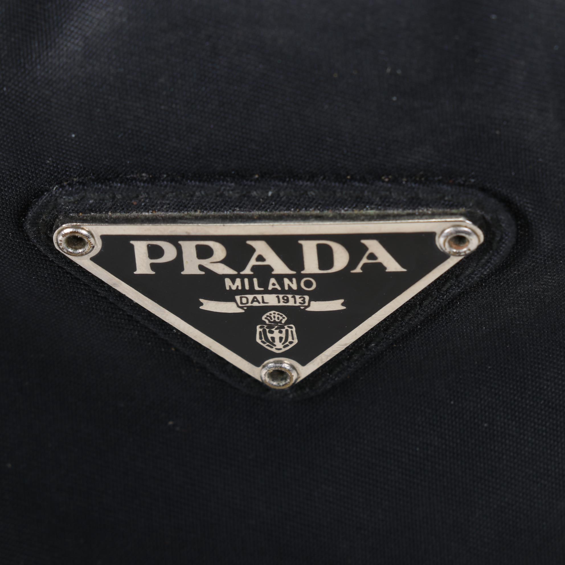 Prada Black Nylon Handbag