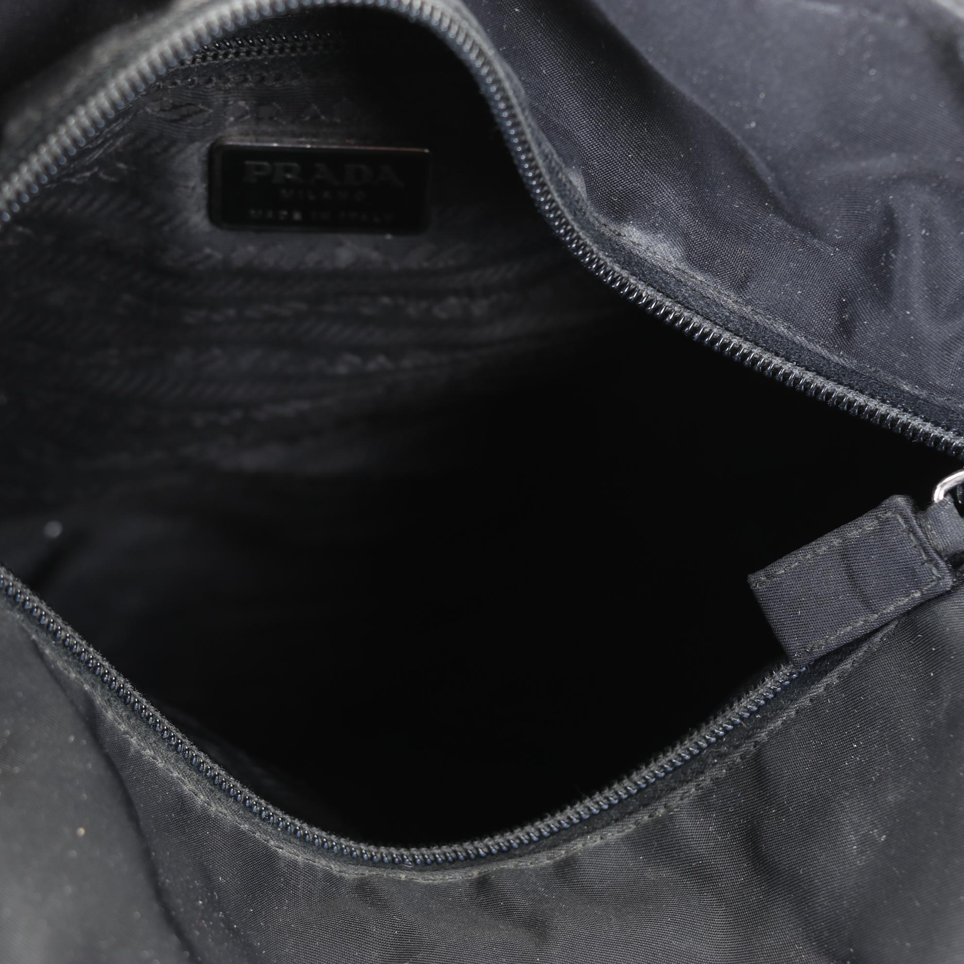 Prada Black Nylon Handbag