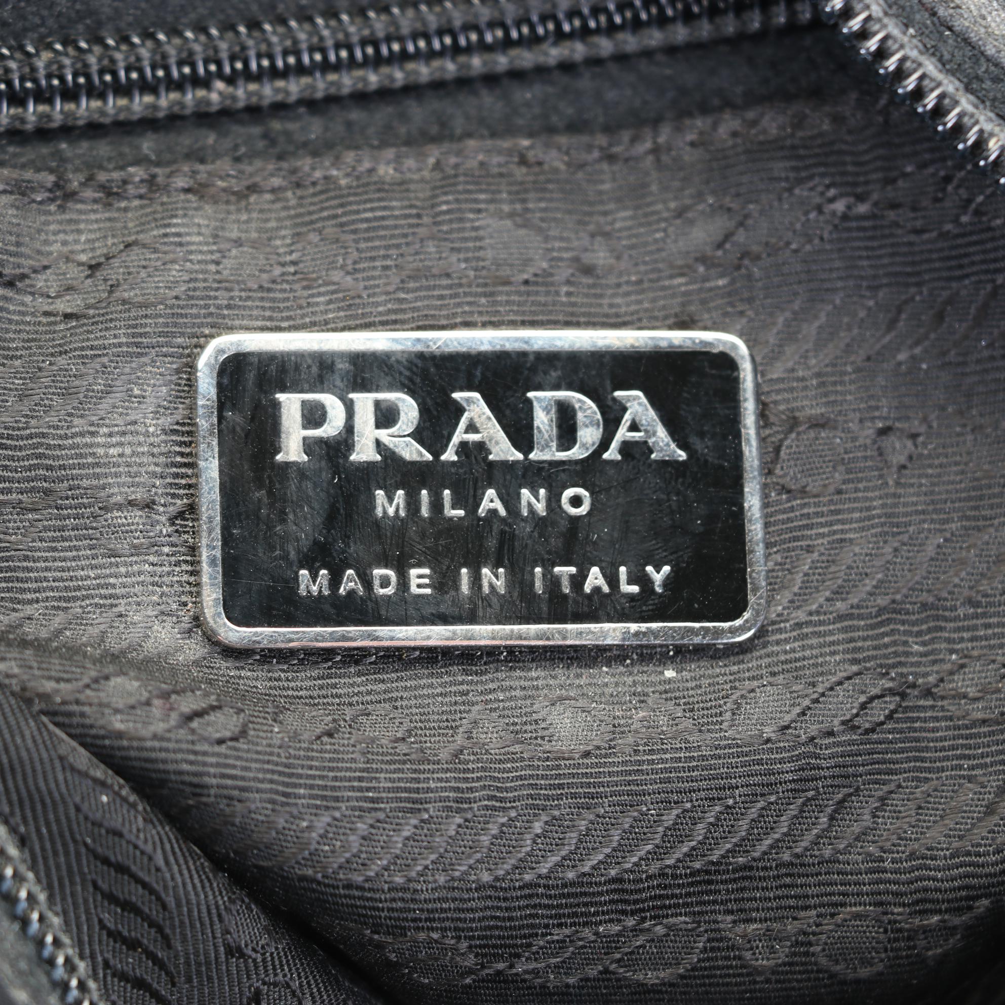 Prada Black Nylon Handbag