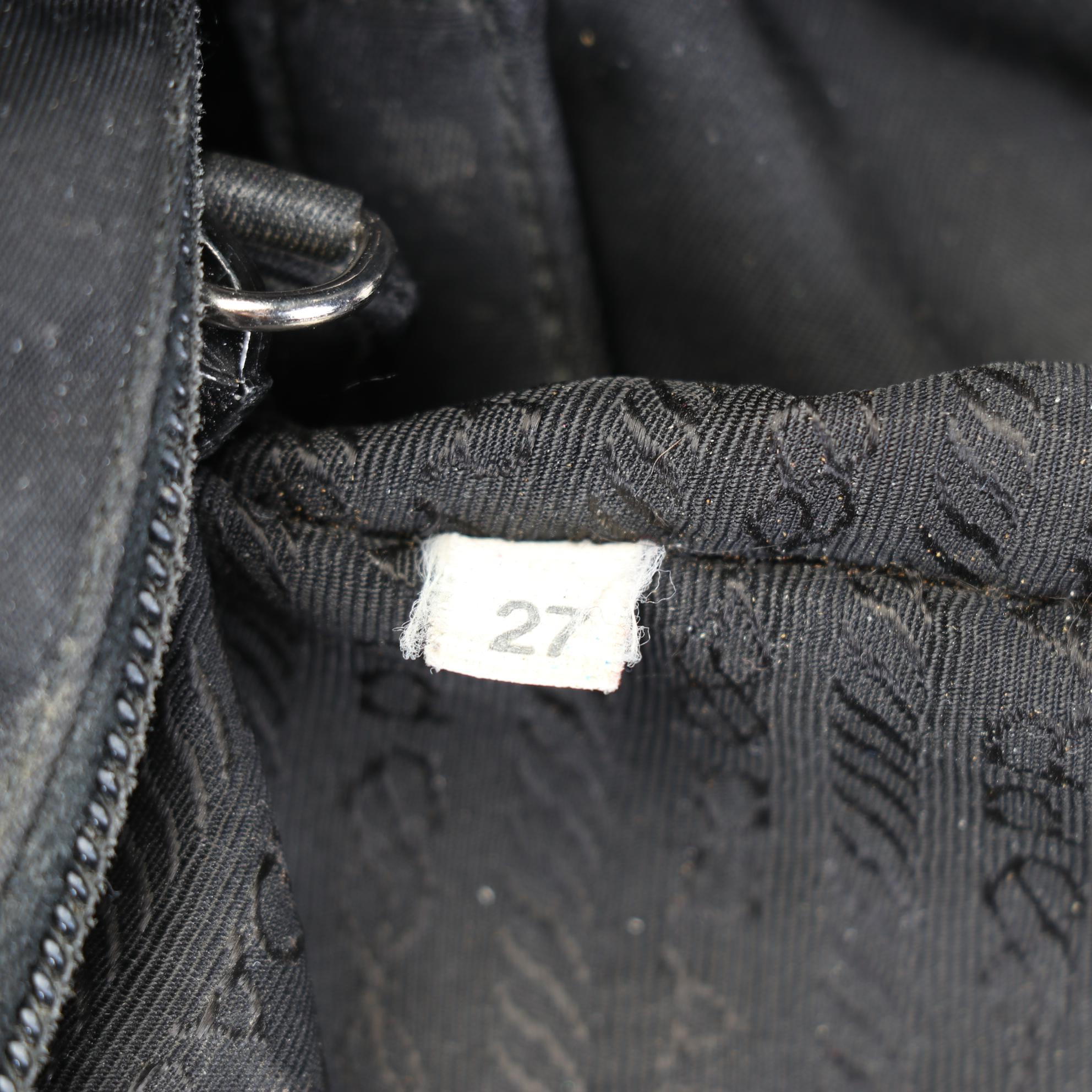 Prada Black Nylon Handbag