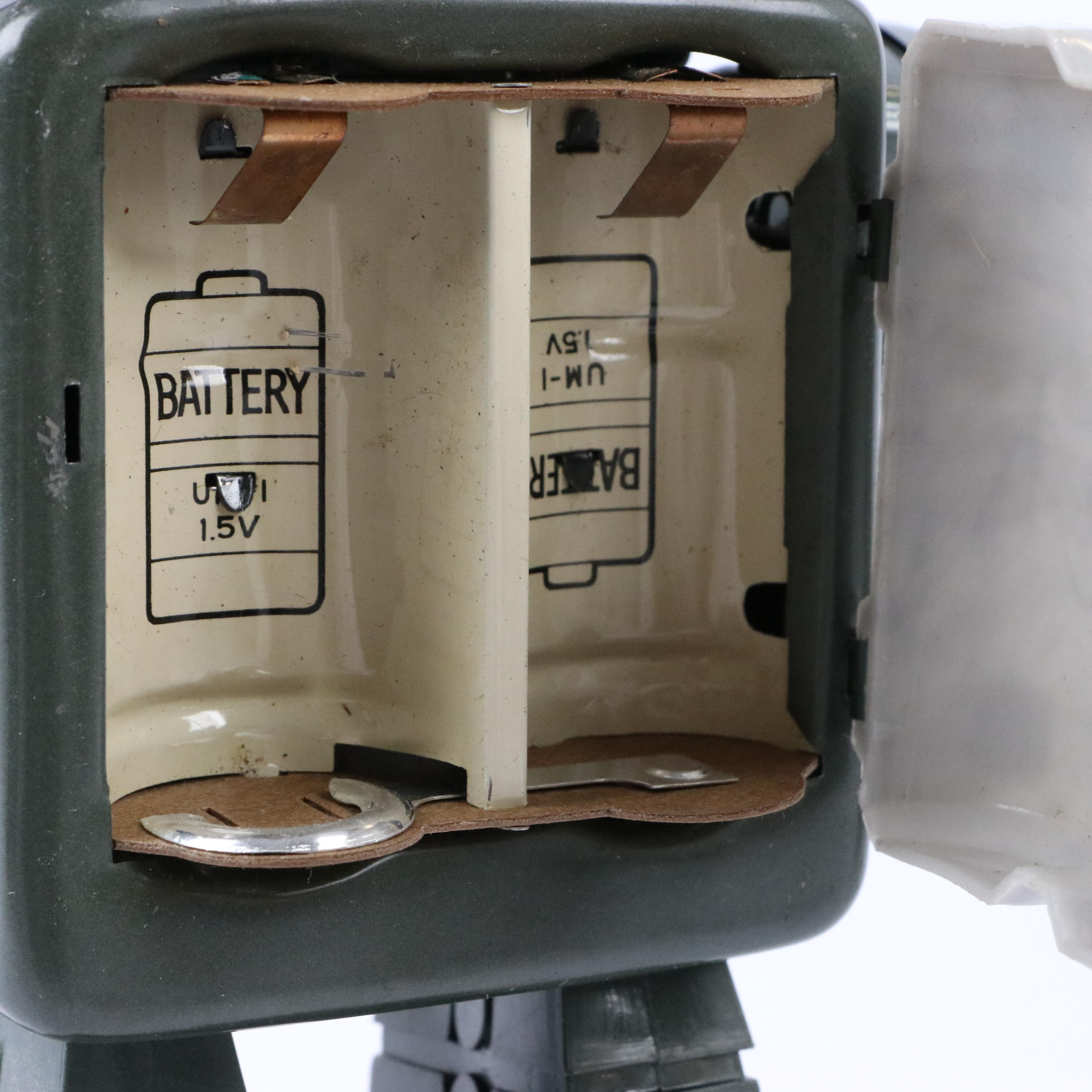 ALPS Battery Operated Robot Television Spaceman Tin Toy, 1960's