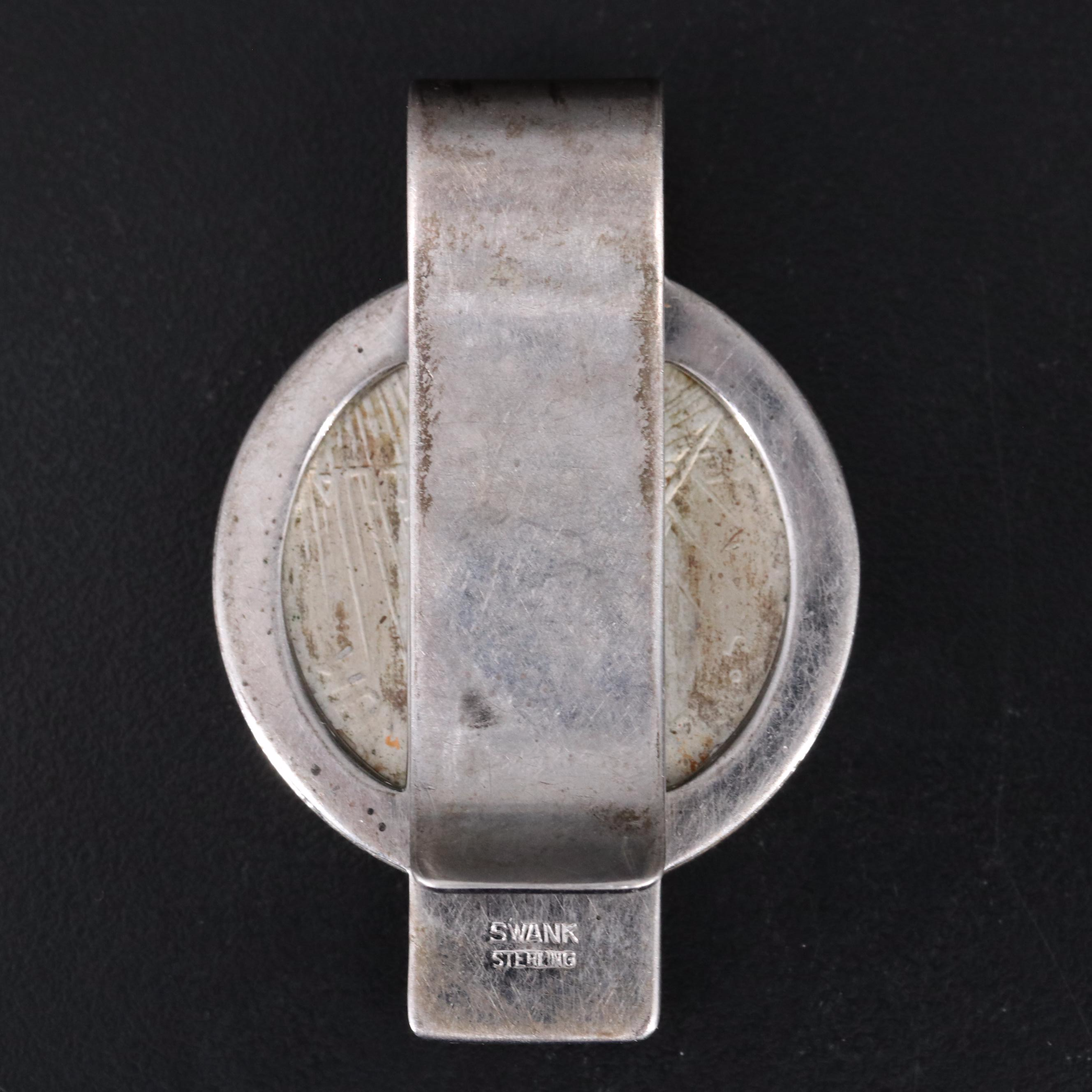 1923 Peace Silver Dollar Money Clip