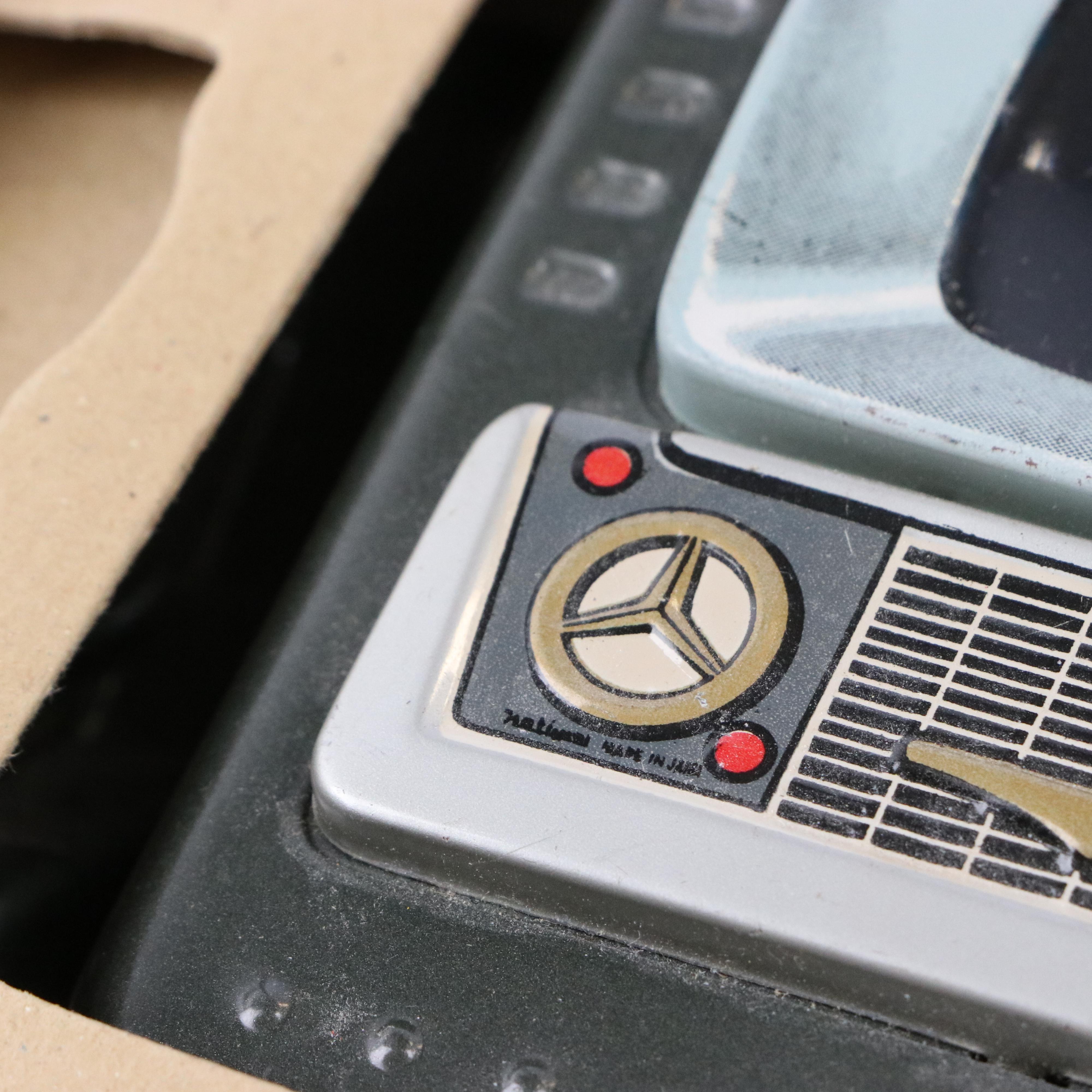 ALPS Battery Operated Robot Television Spaceman Tin Toy, 1960's