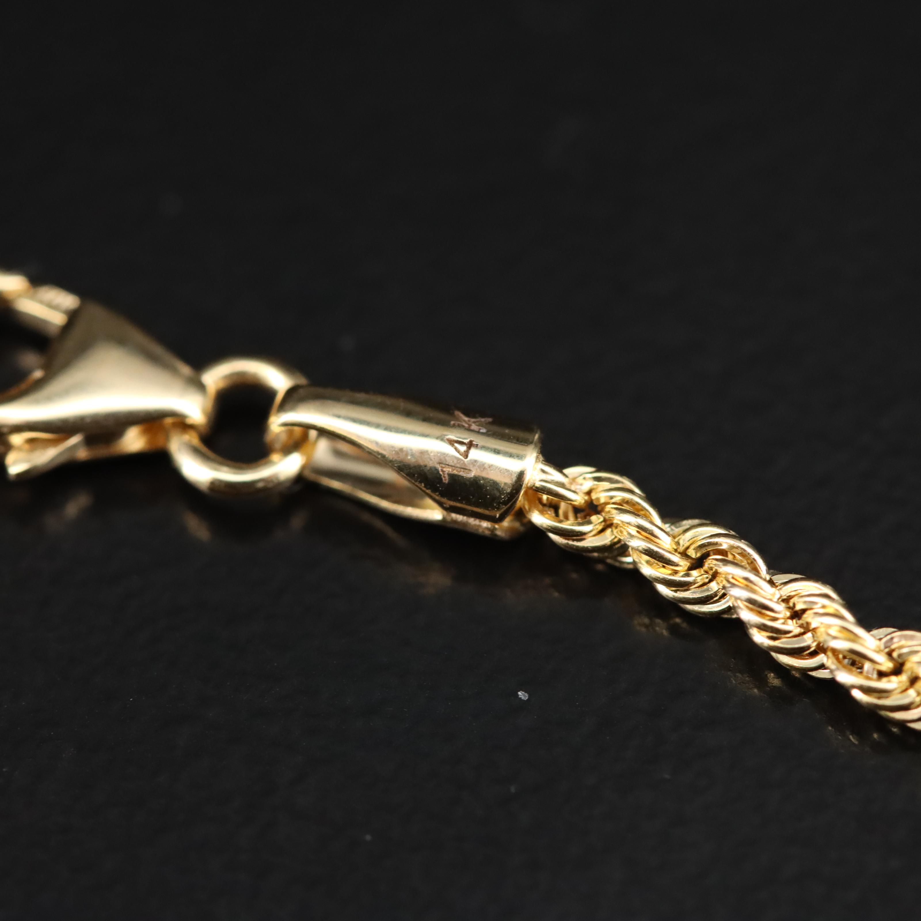 14K Replica Coin Necklace