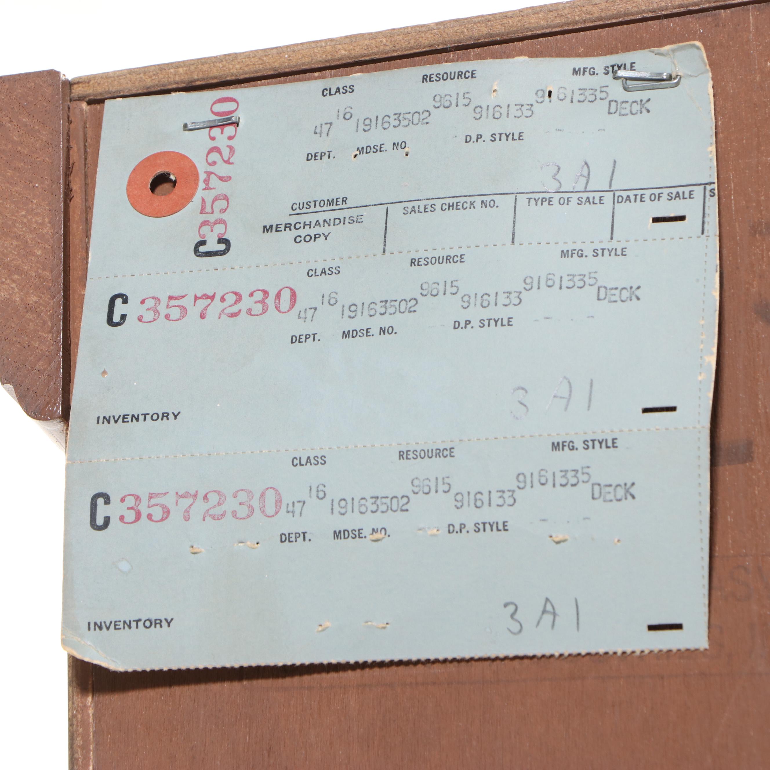 Thomasville Baroque Style Pecan China Cabinet, Late 20th Century