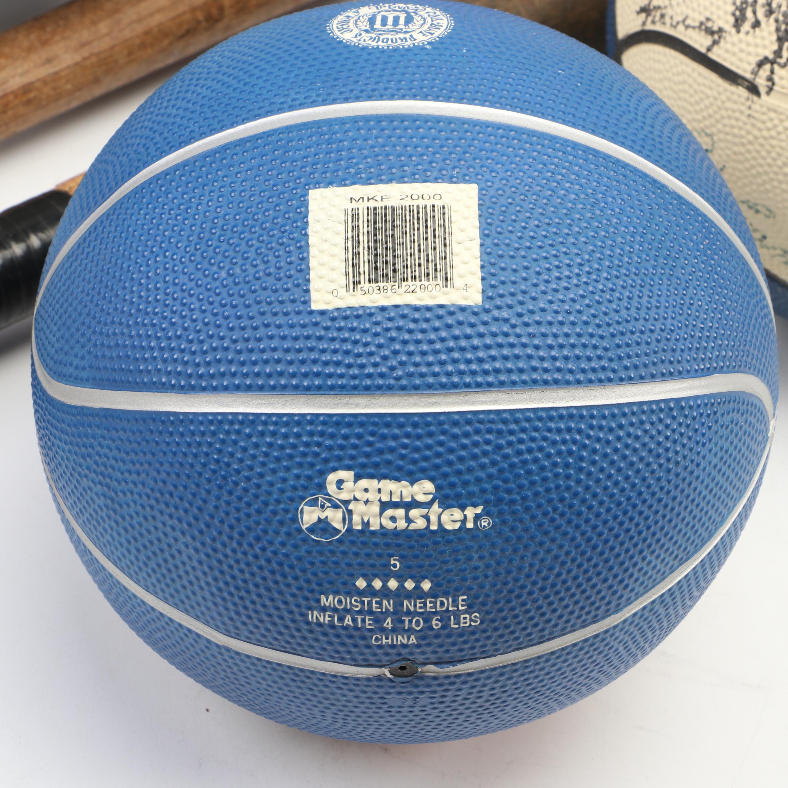 University Of Kentucky Signed Basketballs Featuring Tubby Smith with More