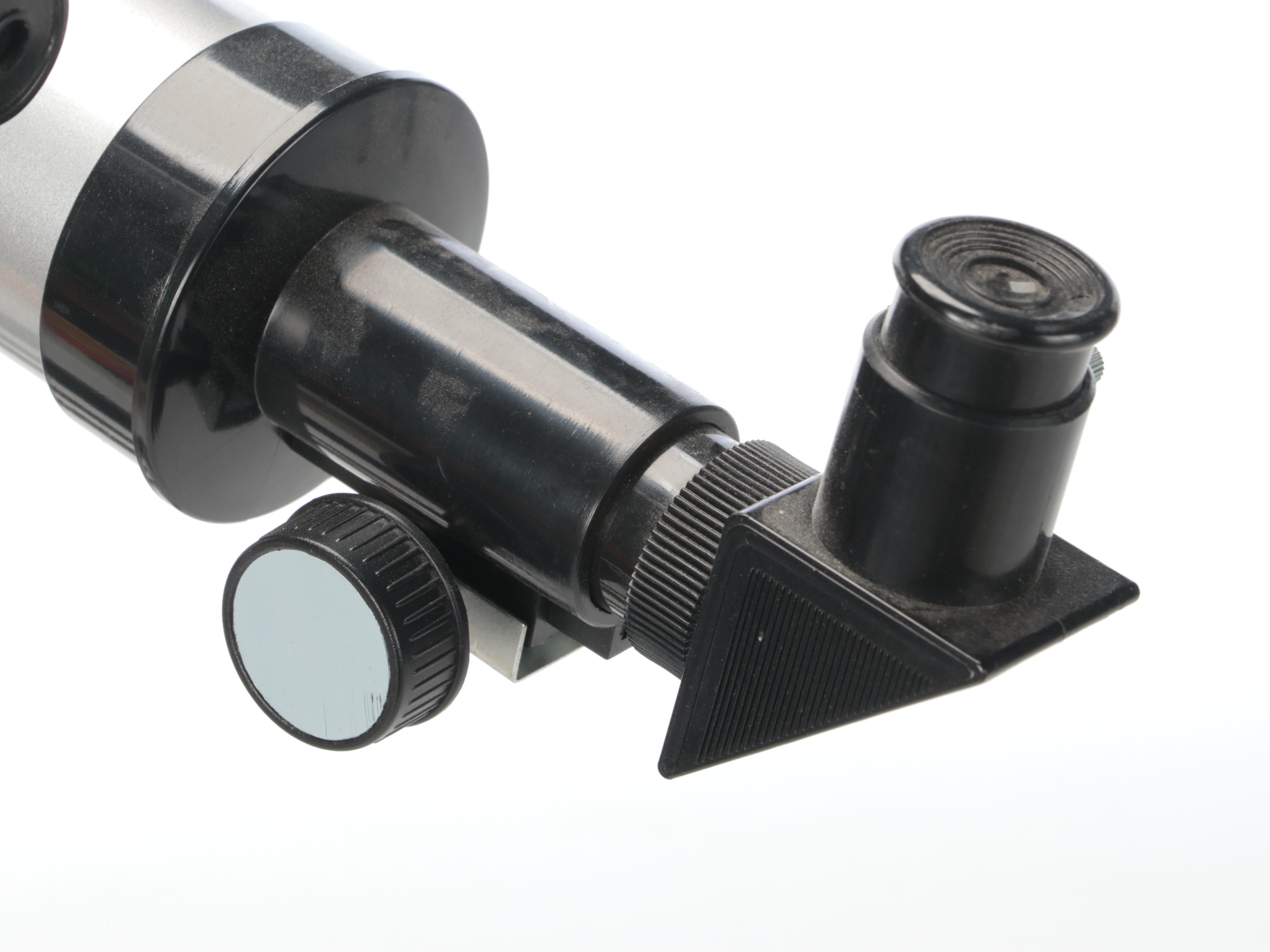 Vivitar Telescope With Gilbert Student Microscope and Tools, Tripods