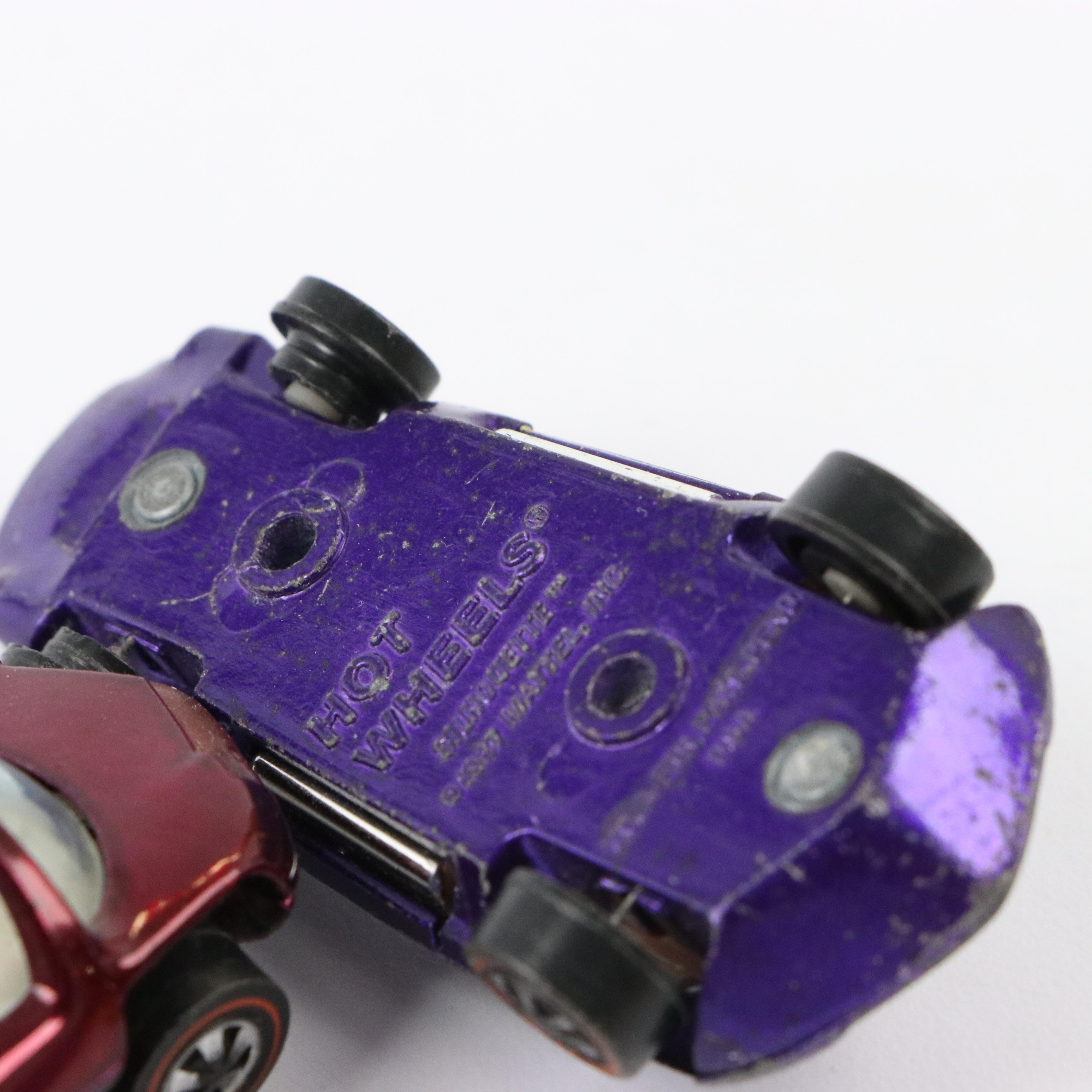 Hot Wheels Redline Diecast Cars Including "Python" and "Silhouette"