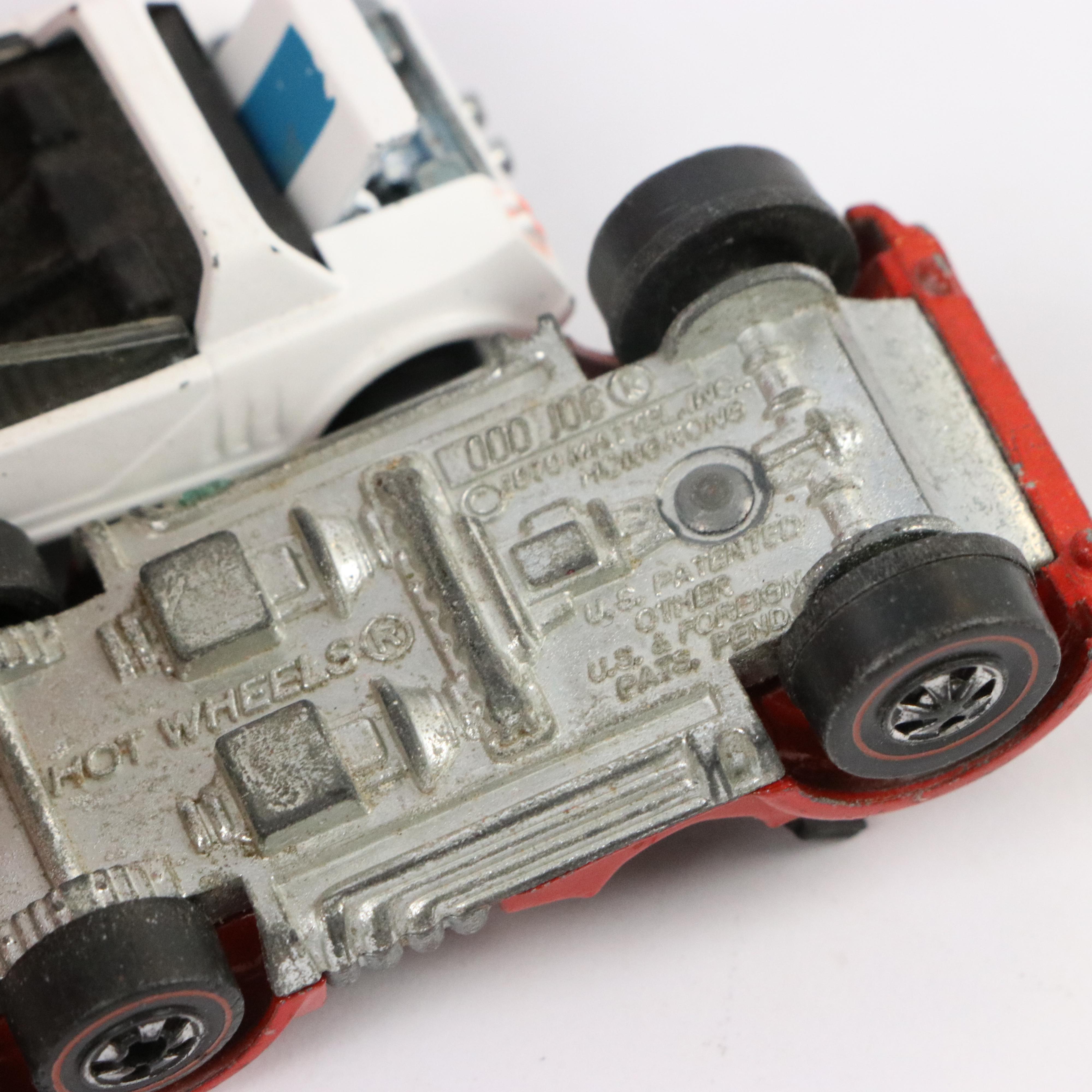 Hot Wheels Redline Diecast Cars Including "Python" and "Silhouette"