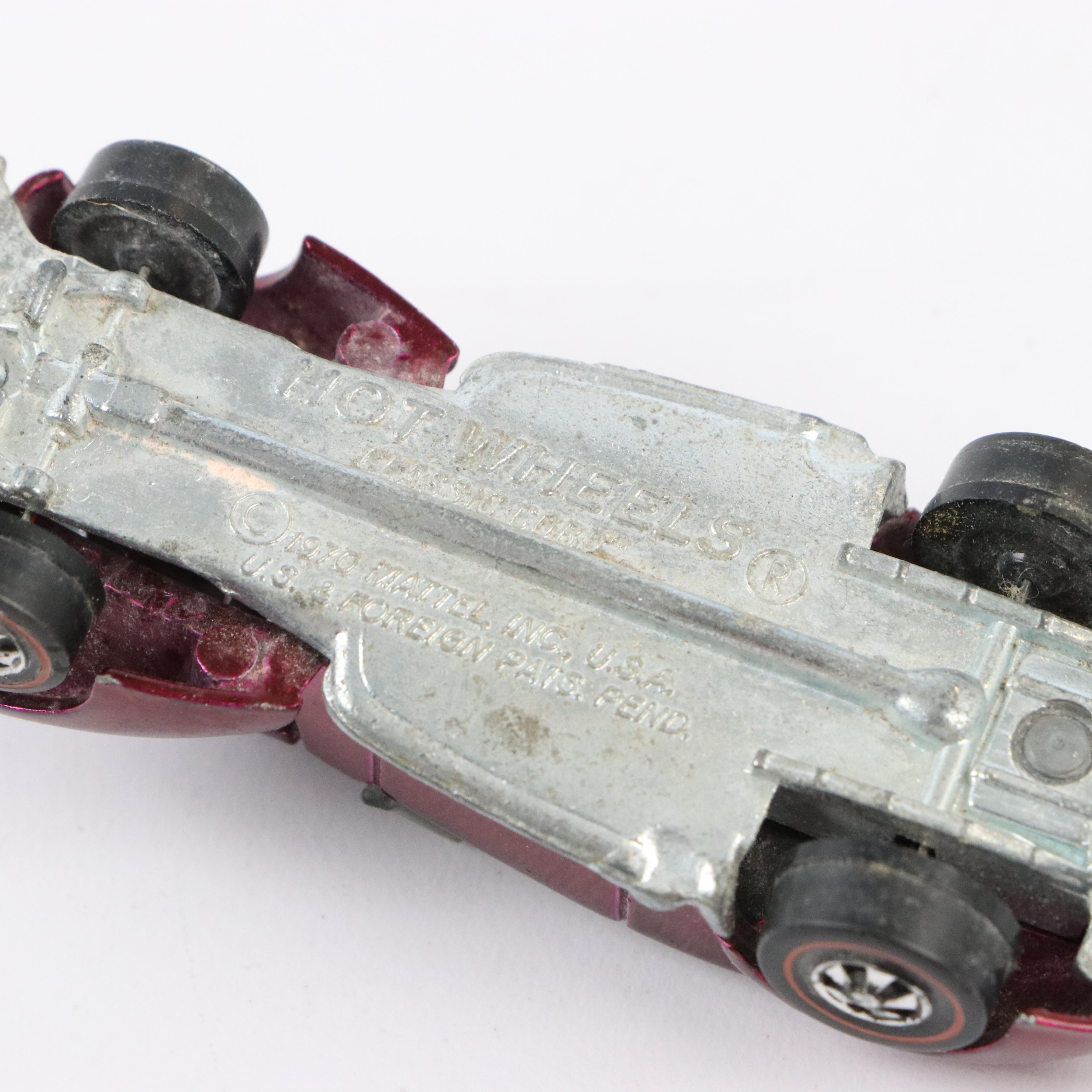 Hot Wheels Redline Diecast Cars Including "Peeping Bomb" and "Whip Creamer"