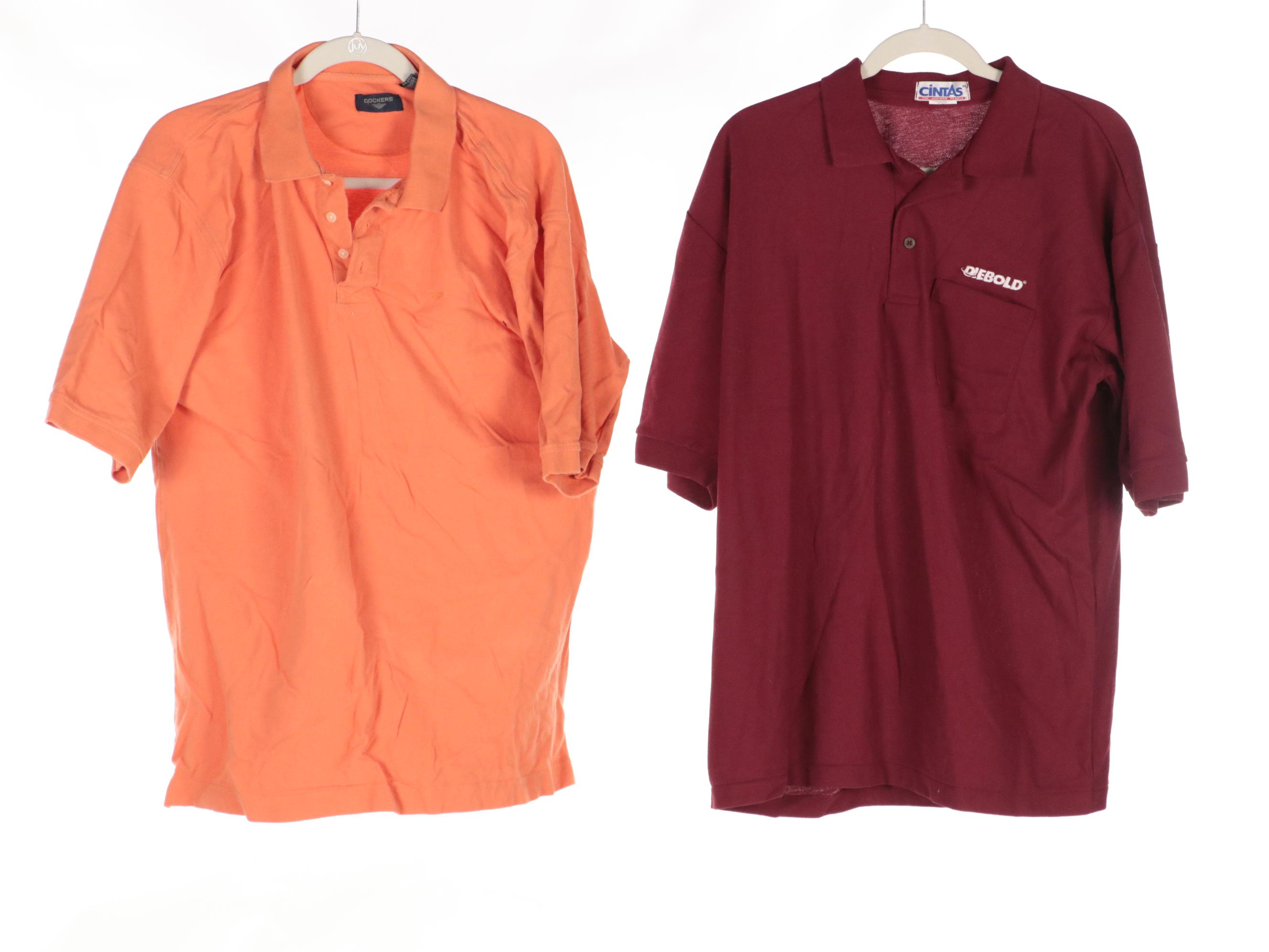 Men's Polo Shirts Including Croft & Barrow with Vergato Short Sleeve Shirt