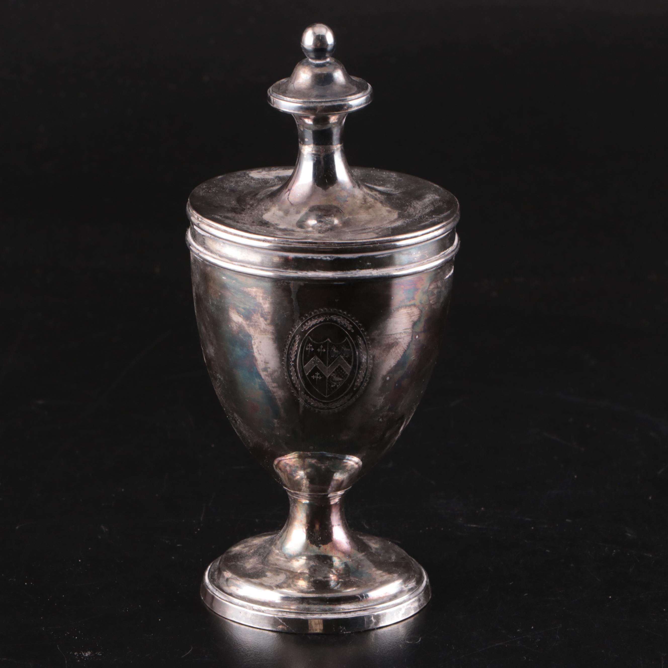 Sterling Silver Hand Held Mirror and Brush with More Vanity Accessories