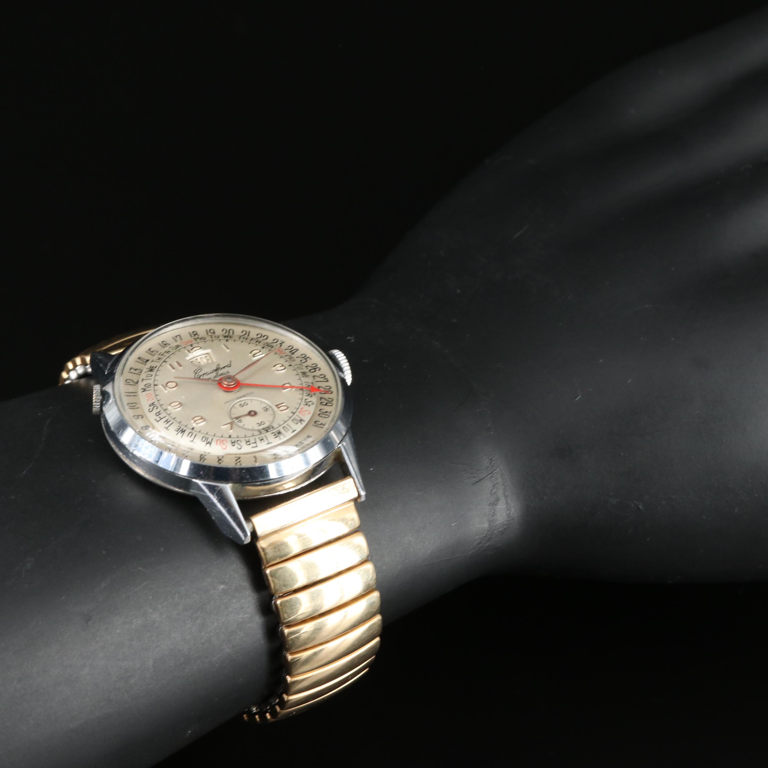 Swiss Crawford Calendar Watch