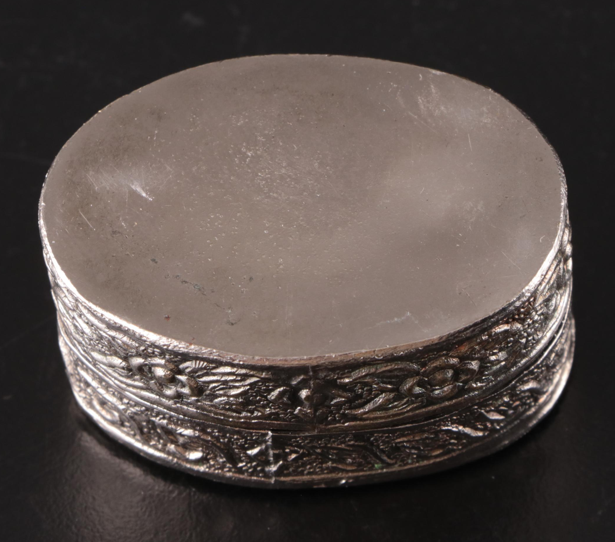 Sterling, 900 Silver and Metal Trinket Boxes
