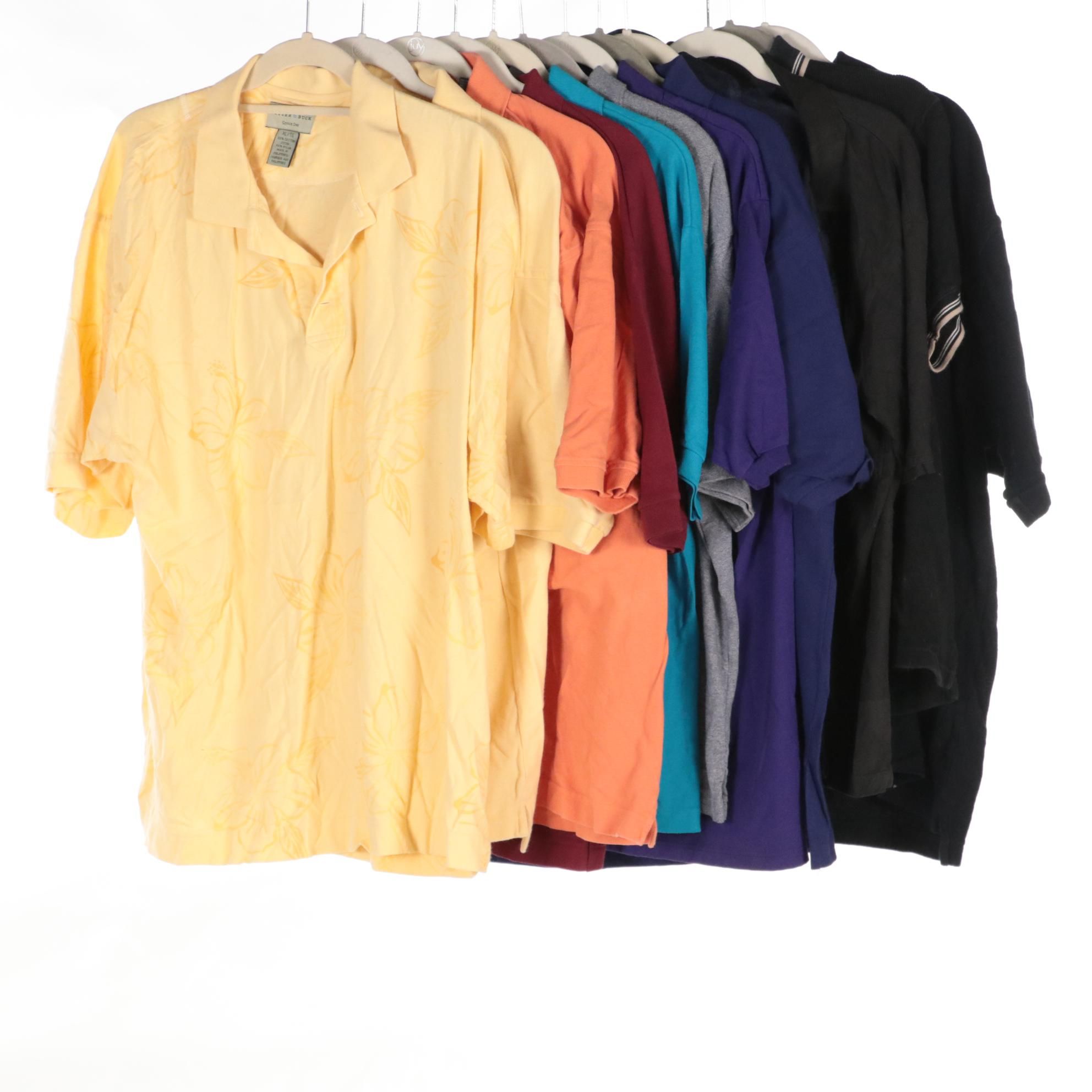 Men's Polo Shirts Including Croft & Barrow with Vergato Short Sleeve Shirt