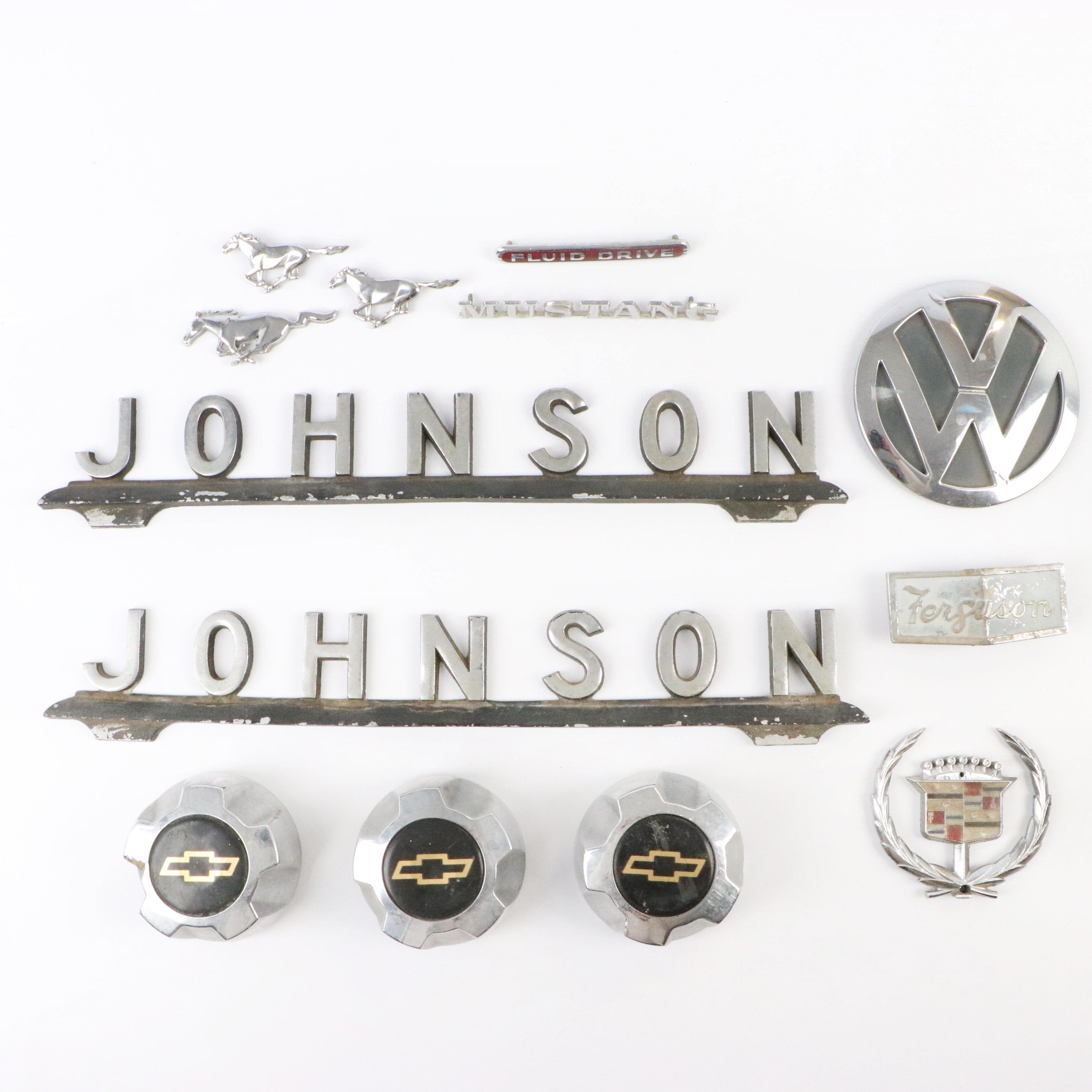 Automobile Emblems and Hood Ornaments