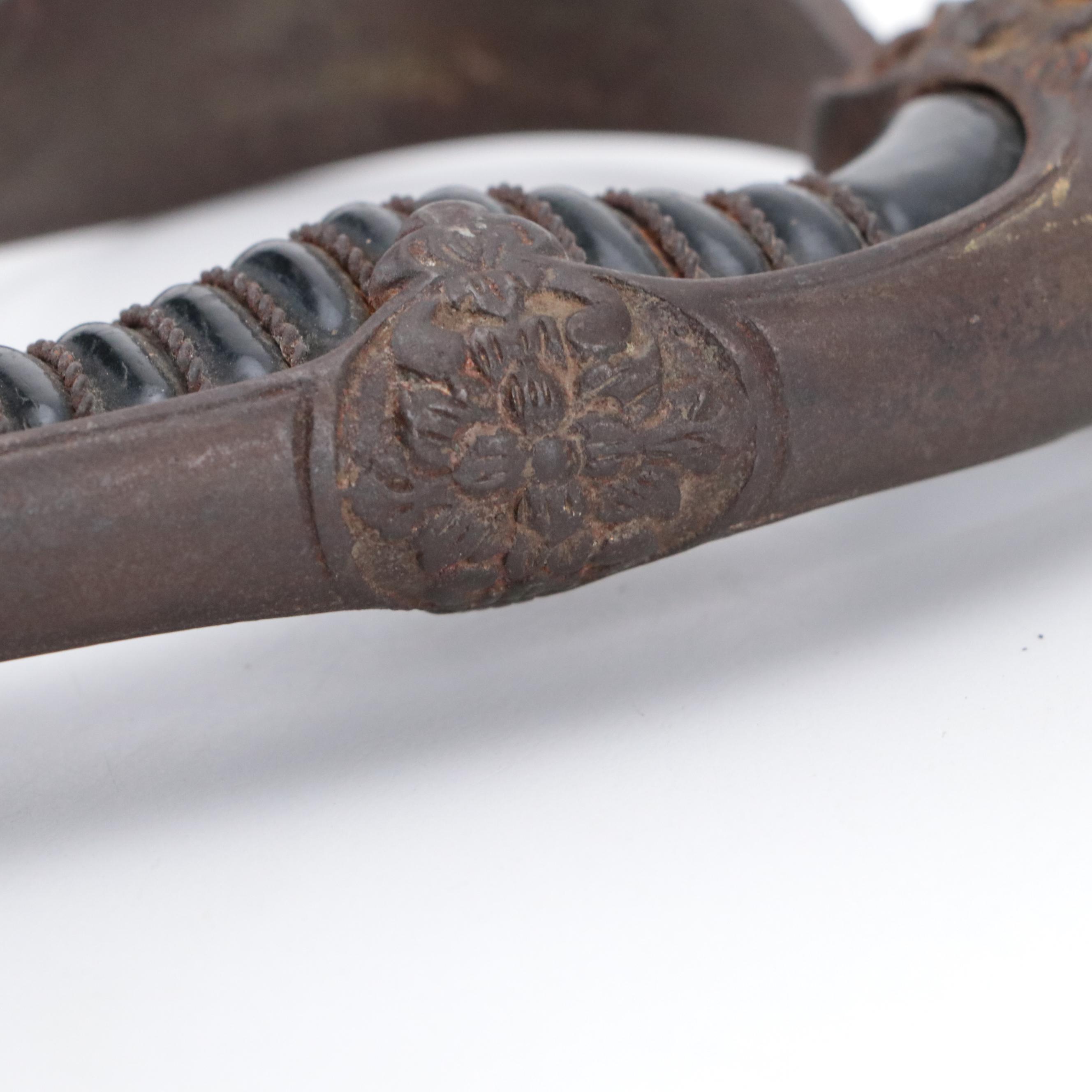 German Lion-Head Pommel Artillery Officer's Sword, Early to Mid 20th Century
