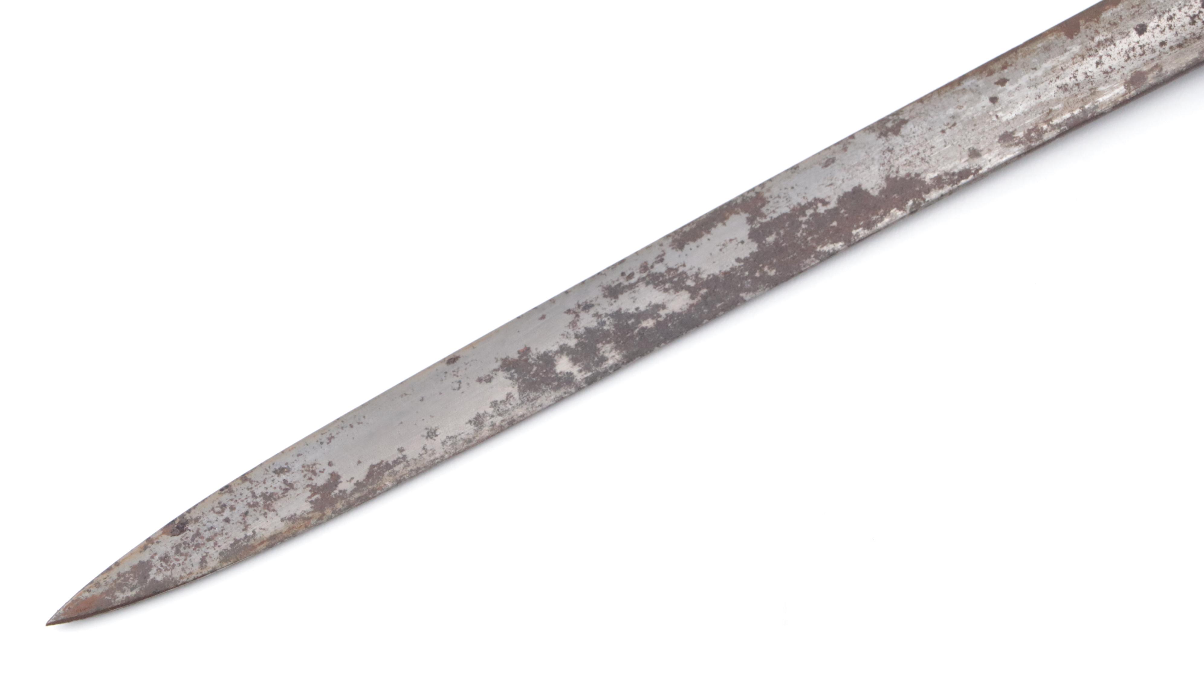 German Lion-Head Pommel Artillery Officer's Sword, Early to Mid 20th Century