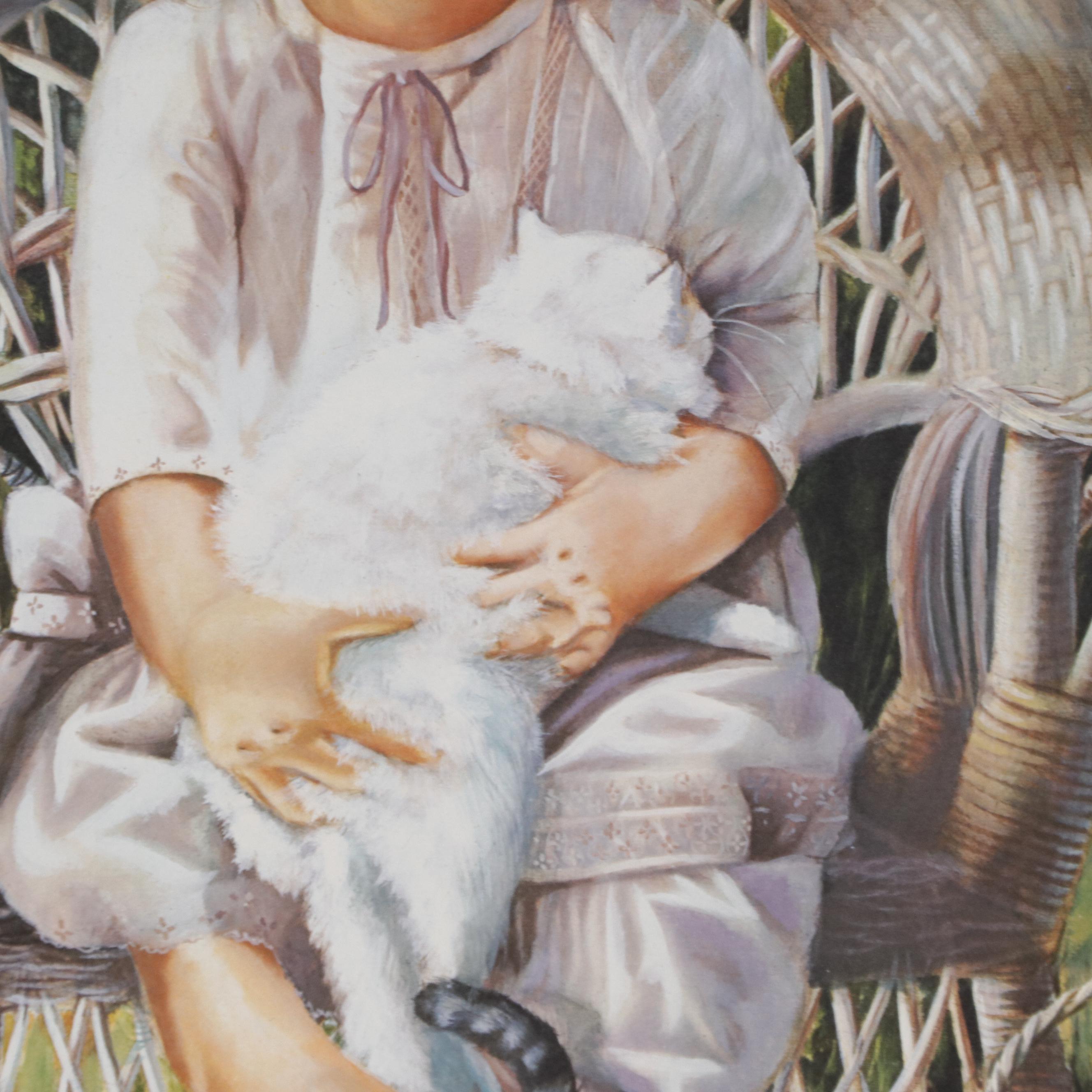 Donna Brooks Offset Lithograph "Can We Keep Them All?"