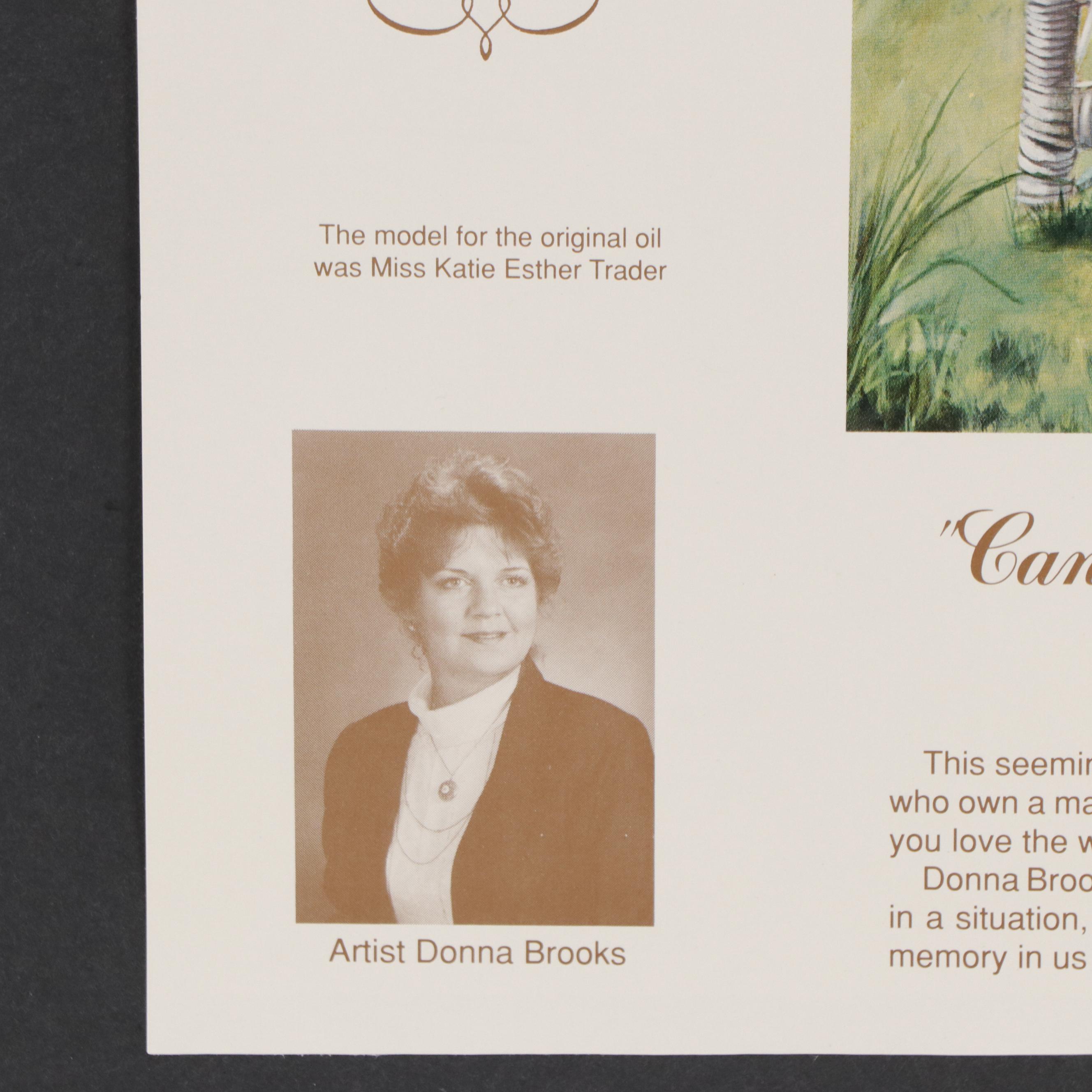 Donna Brooks Offset Lithograph "Can We Keep Them All?"