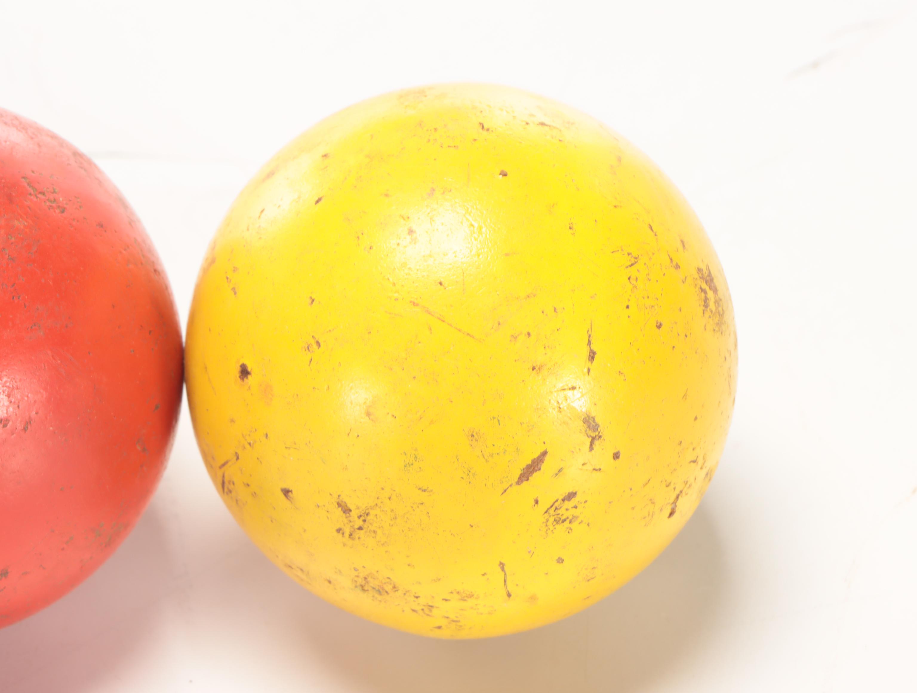 Rademaker Wooden Croquet Set, Late 20th Century