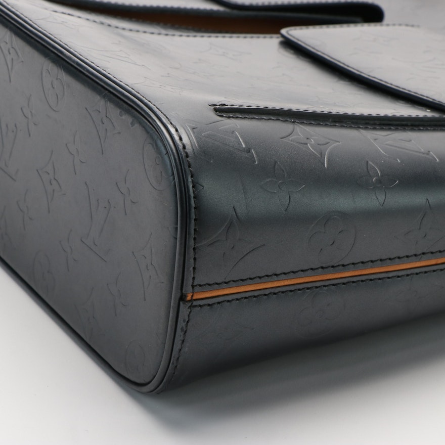 Louis Vuitton Dark Gray Monogram Mat Wilwood Shoulder Bag | EBTH