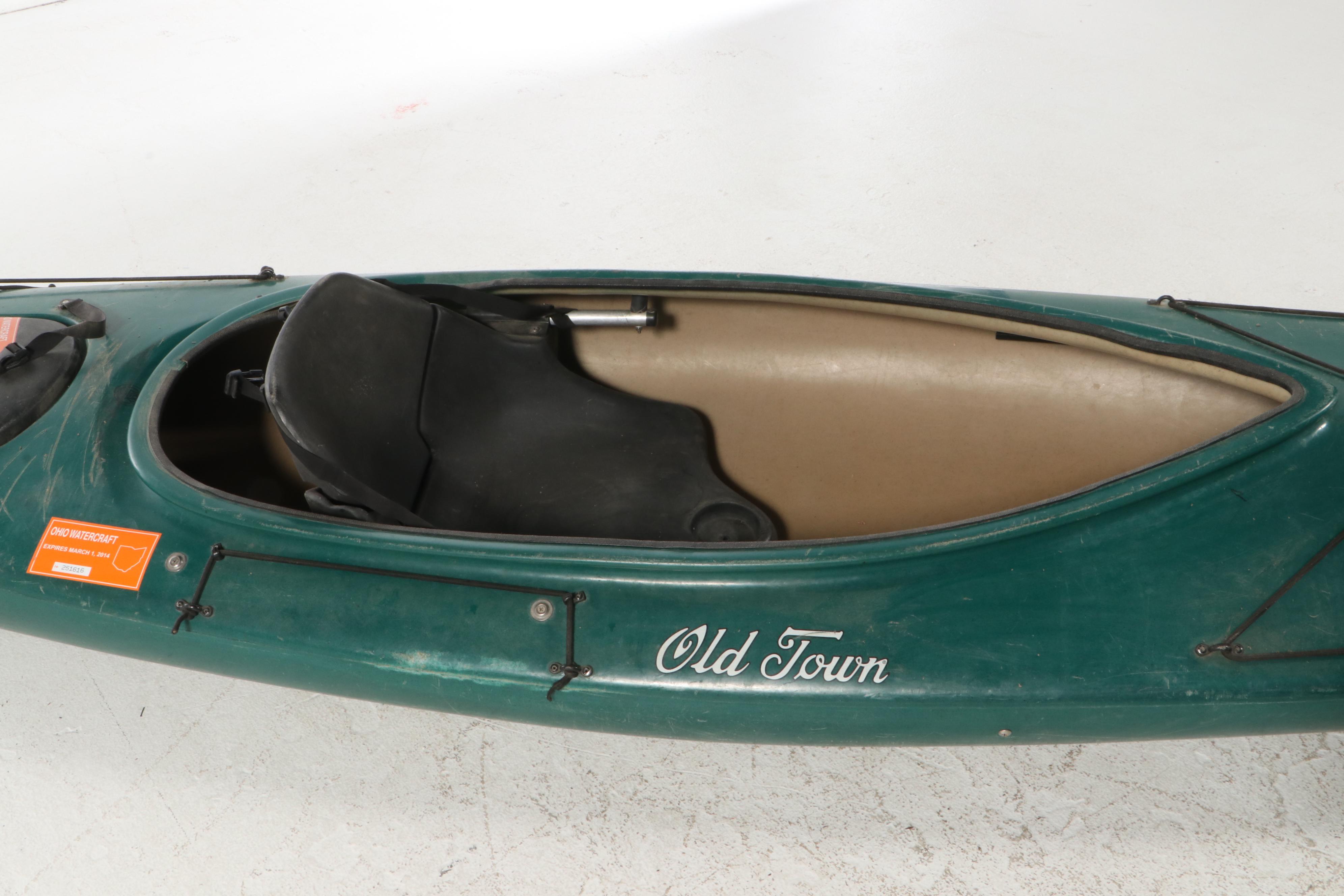 Loon Old Town Kayak With Paddles and Accessories