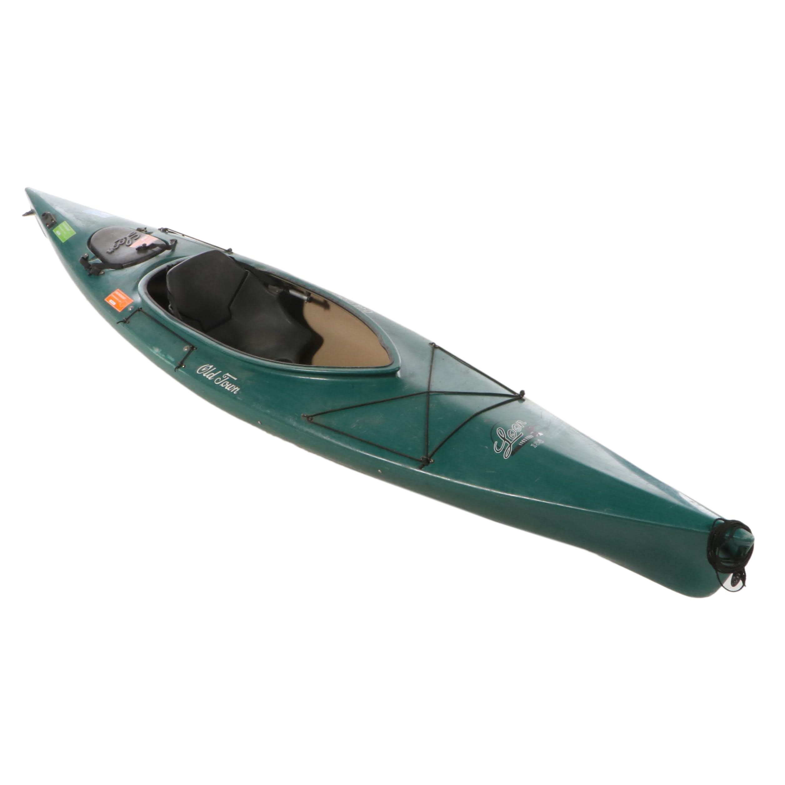 Loon Old Town Kayak With Paddles and Accessories