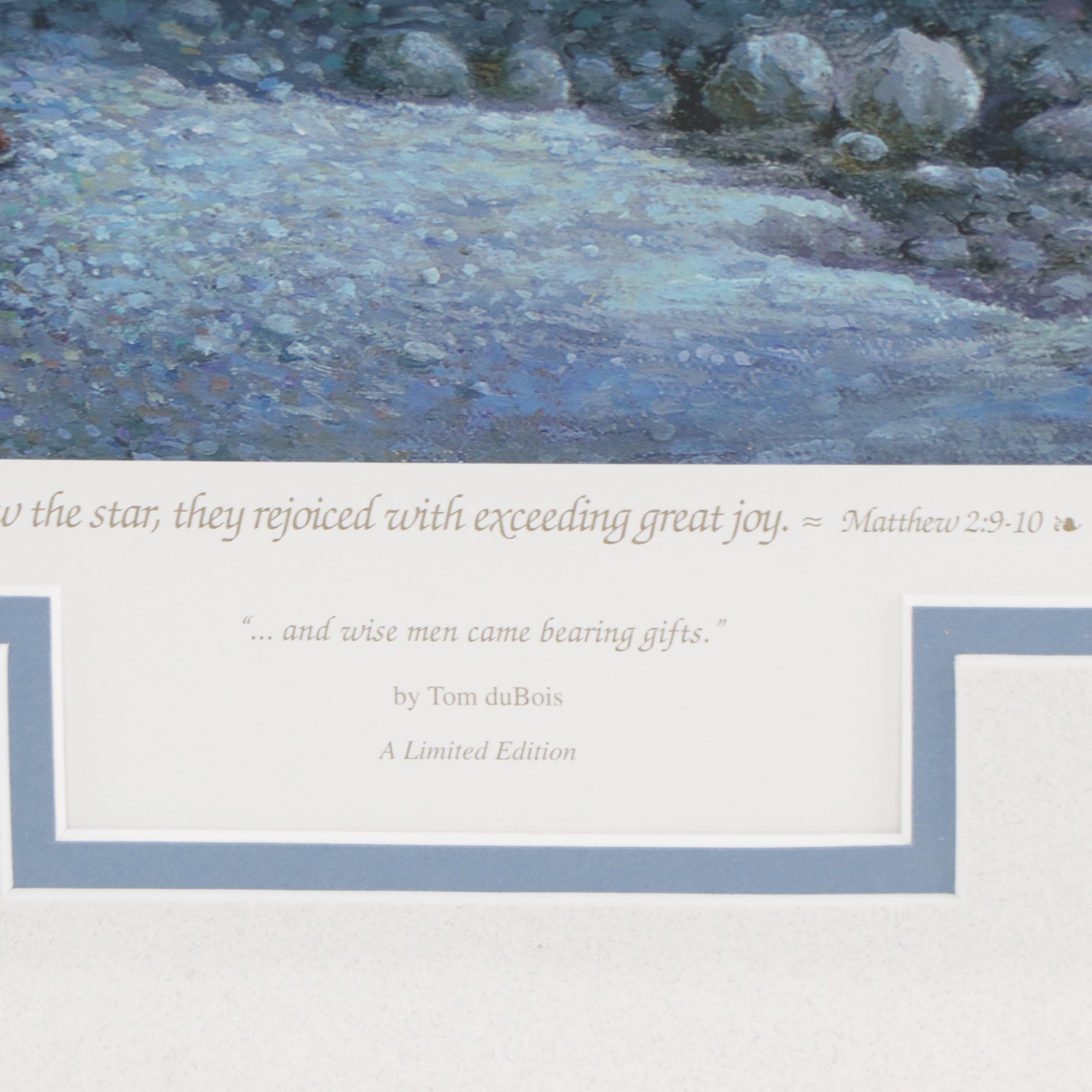 Tom duBois Offset Lithograph "...and Wise Men Came Bearing Gifts," 1998