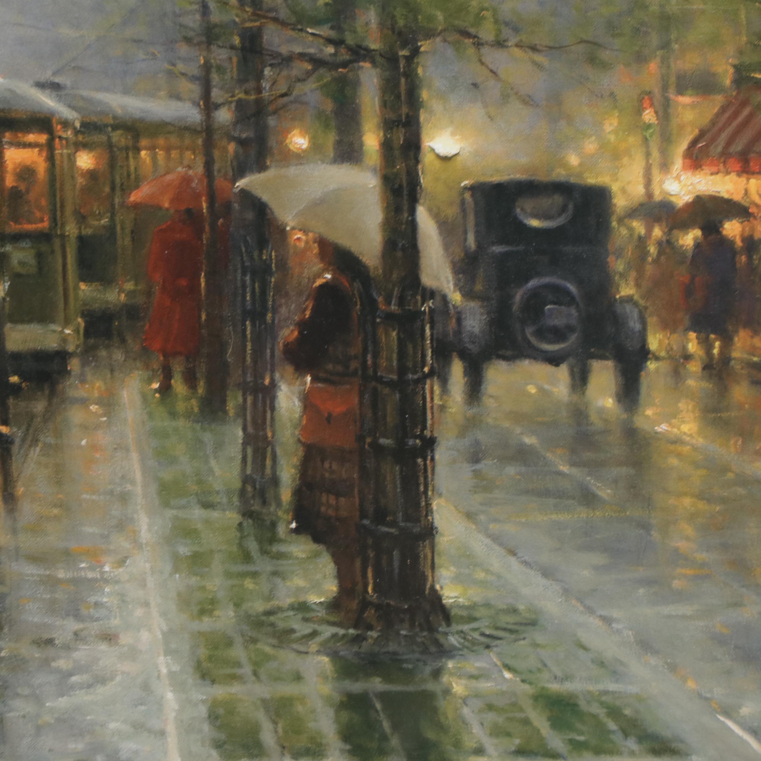 G. Harvey Offset Lithograph &ldquo;Carriages on Canal Valley,&rdquo; 1999 | EBTH