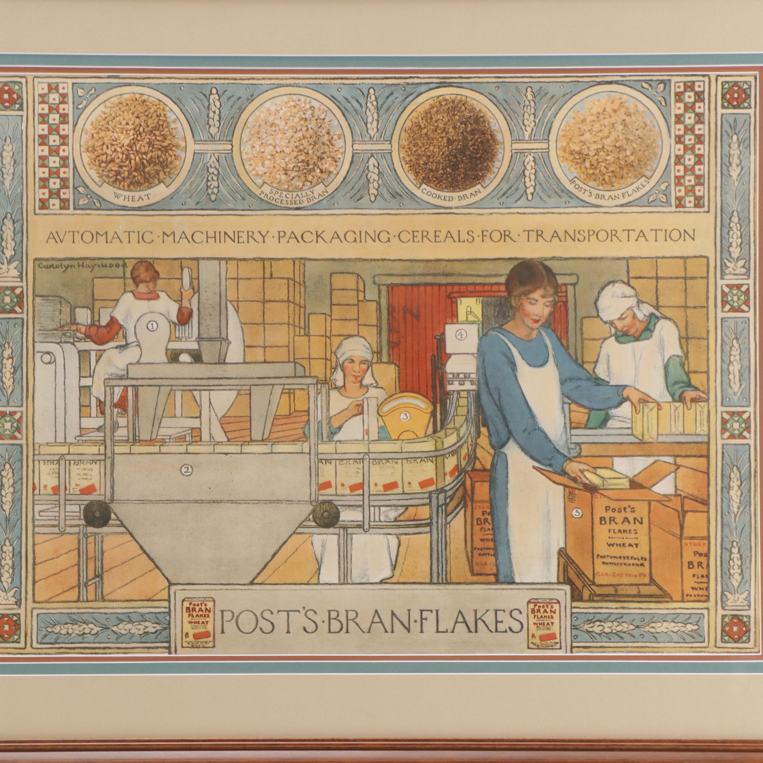 Post Cereal Advertisement After Carolyn Haywood, Circa 1927