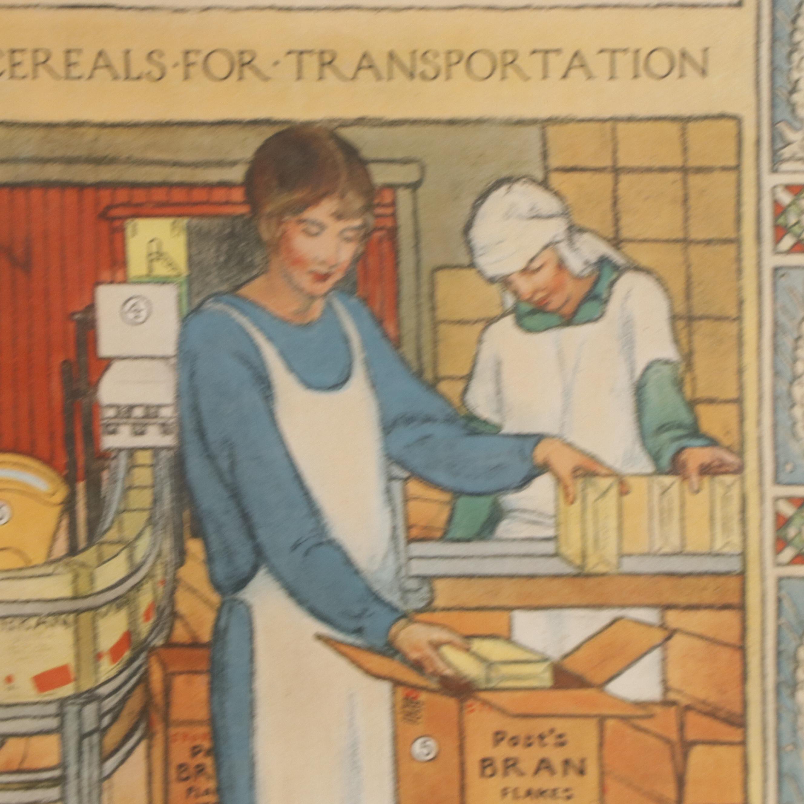 Post Cereal Advertisement After Carolyn Haywood, Circa 1927