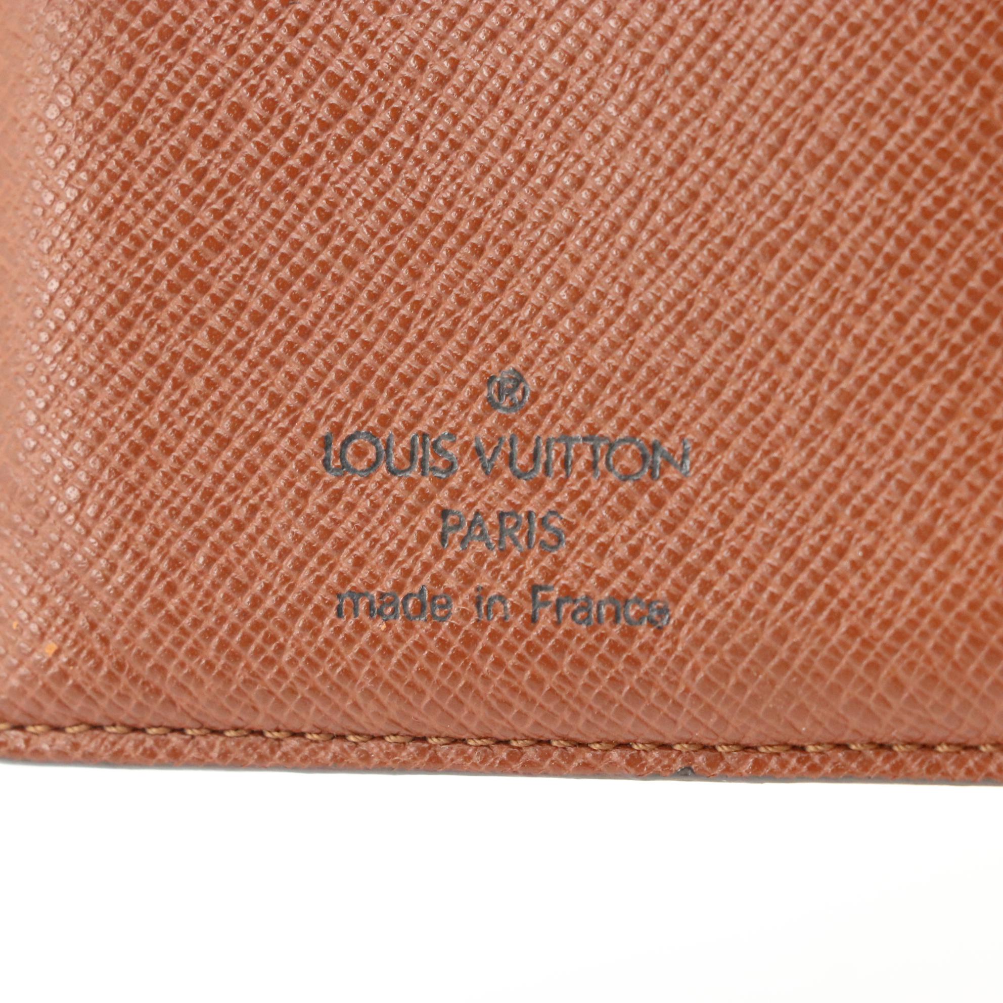 Louis Vuitton Porte Viennois Kiss Lock Coin Purse Wallet in Monogram Canvas