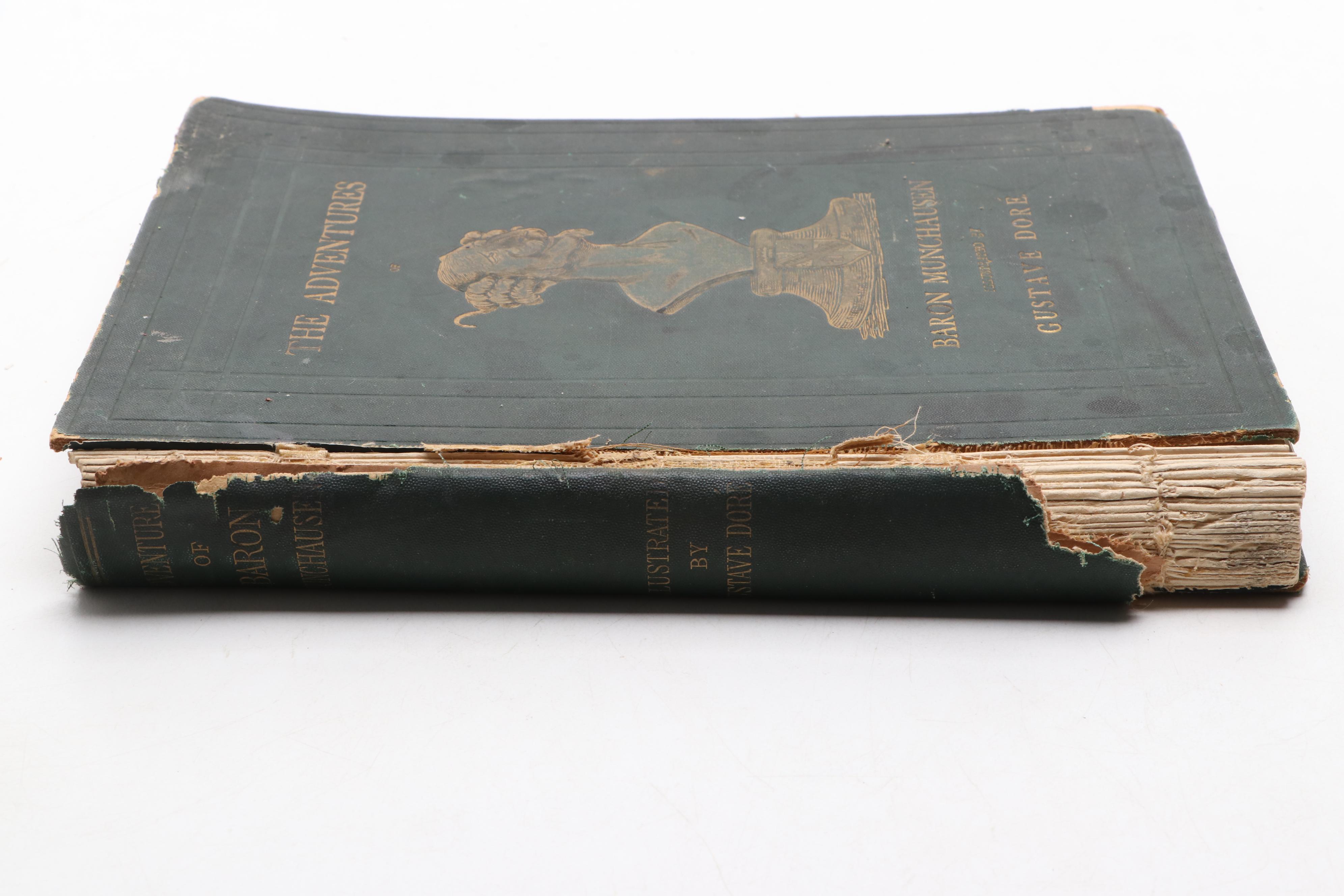 Gustave Dore Illustrated "The Adventures of Baron Munchausen" and More