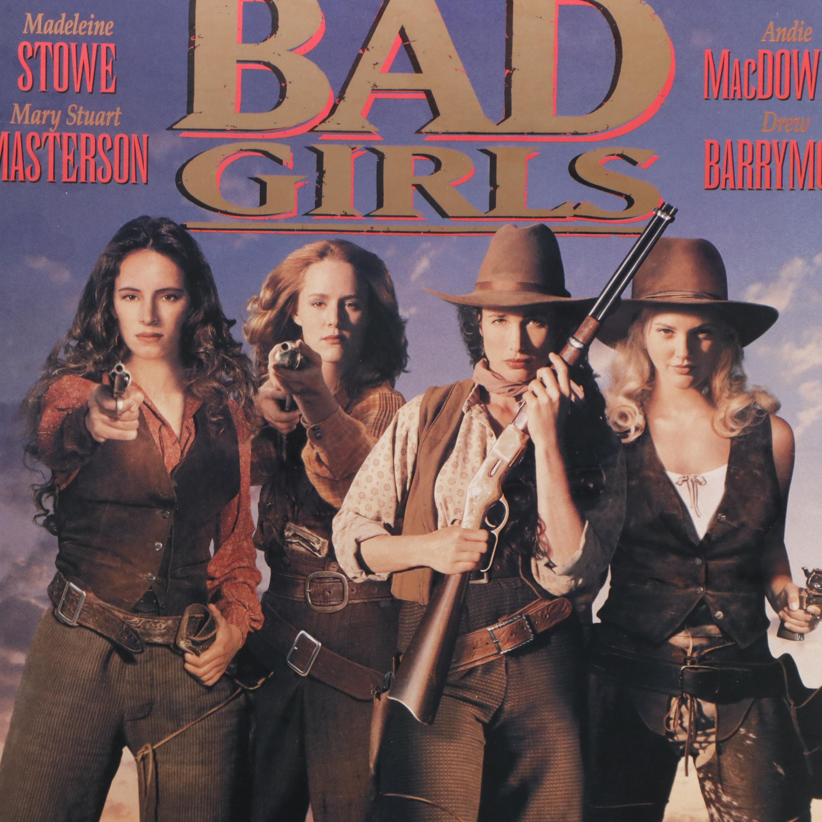 "Bad Girls" Movie Poster, 1994
