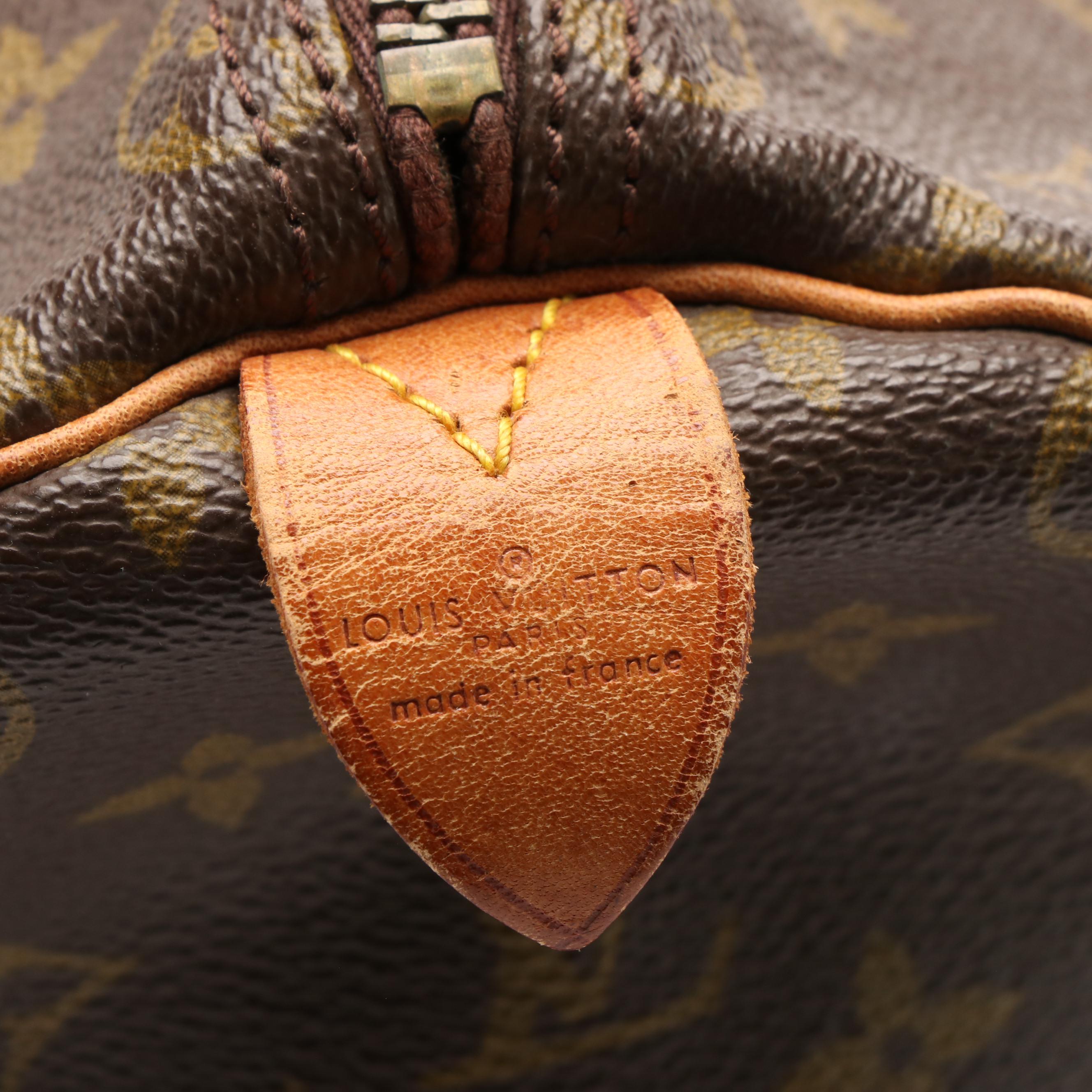 Louis Vuitton Keepall 50 Bag in Monogram Canvas