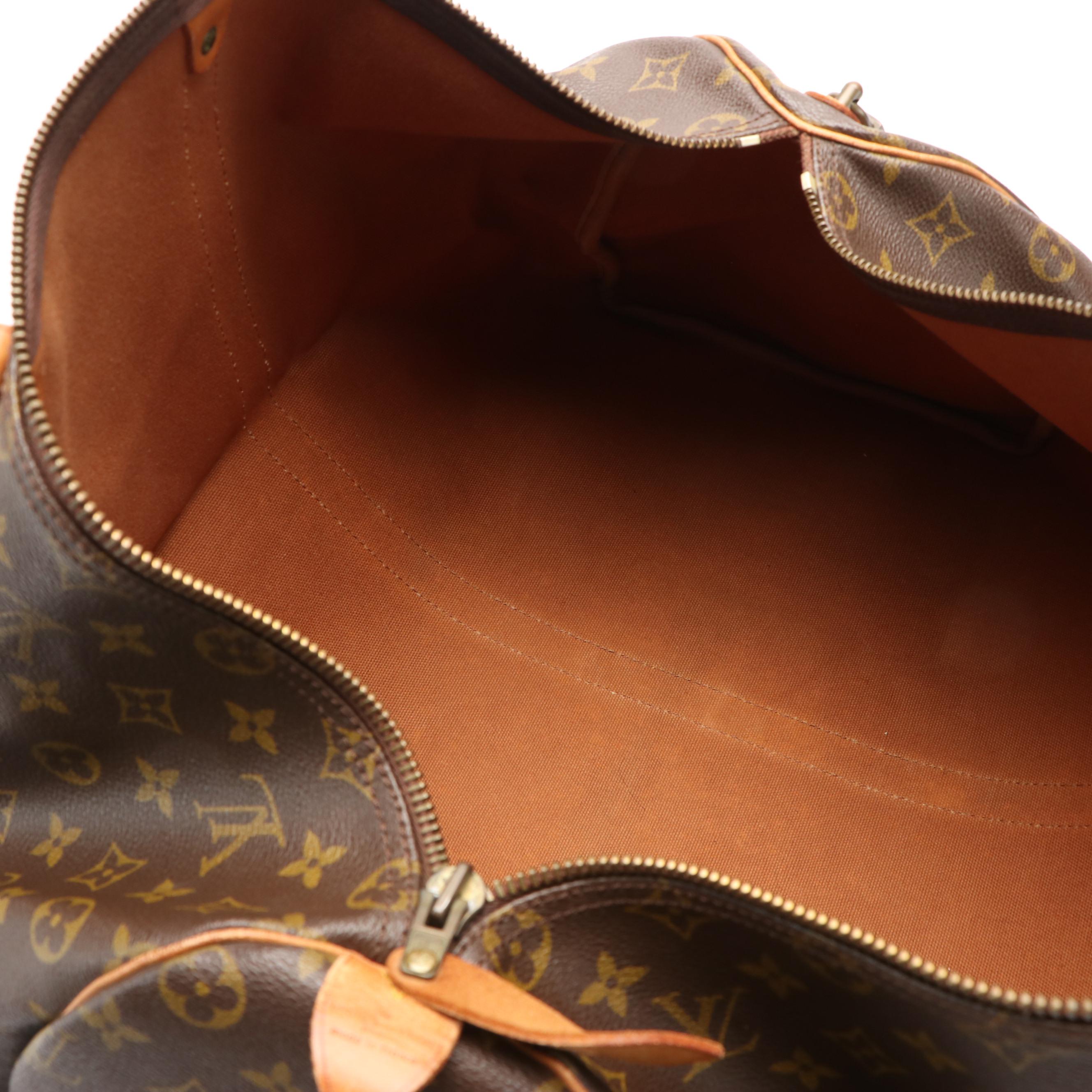 Louis Vuitton Keepall 50 Bag in Monogram Canvas