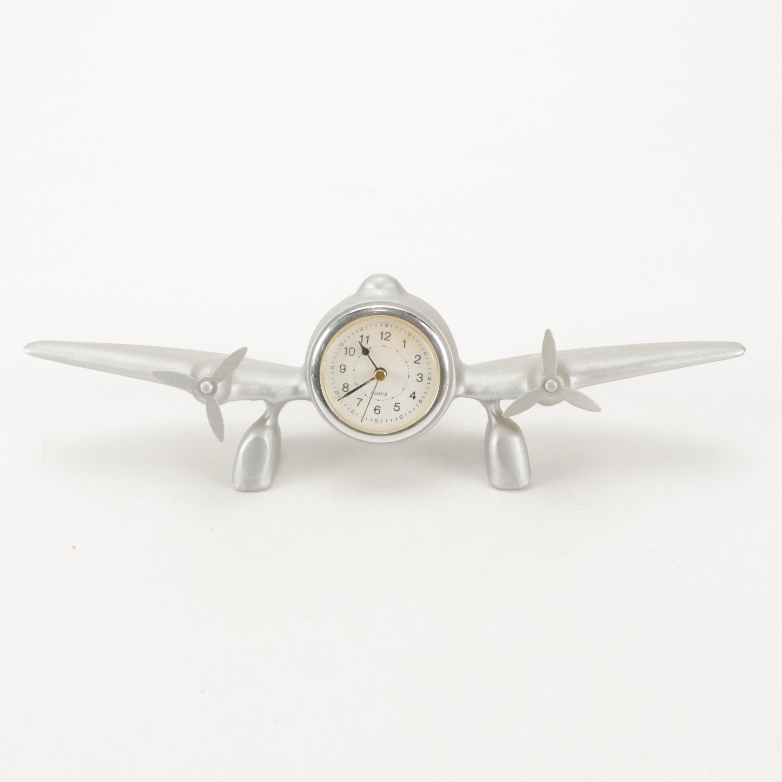 Model Airplanes in Scrap Metal, Cast Metal and Wood