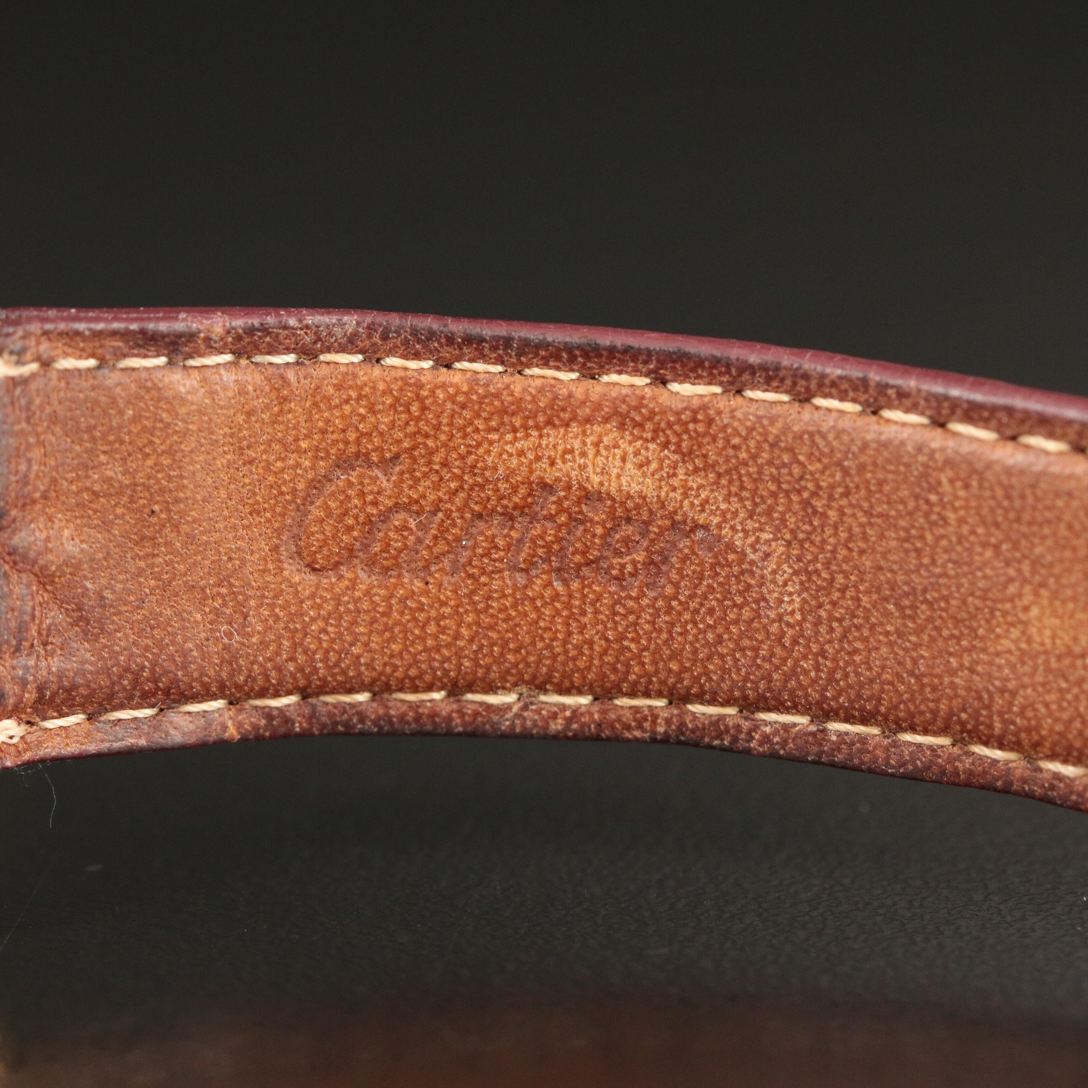 Cartier Vermeil Tank Quartz Tri-Color Dial Watch