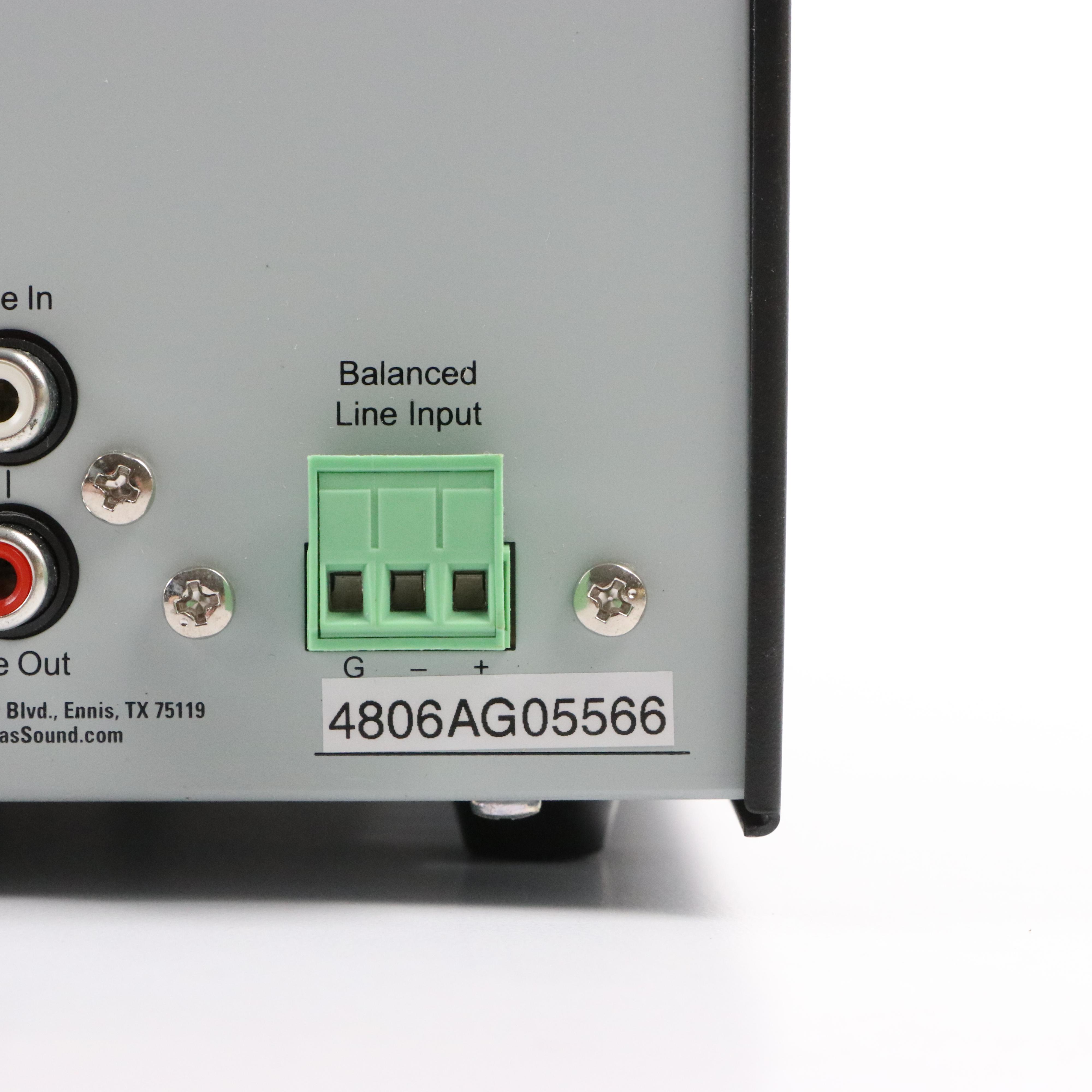 Atlas Sound Commercial Amplifier PA601