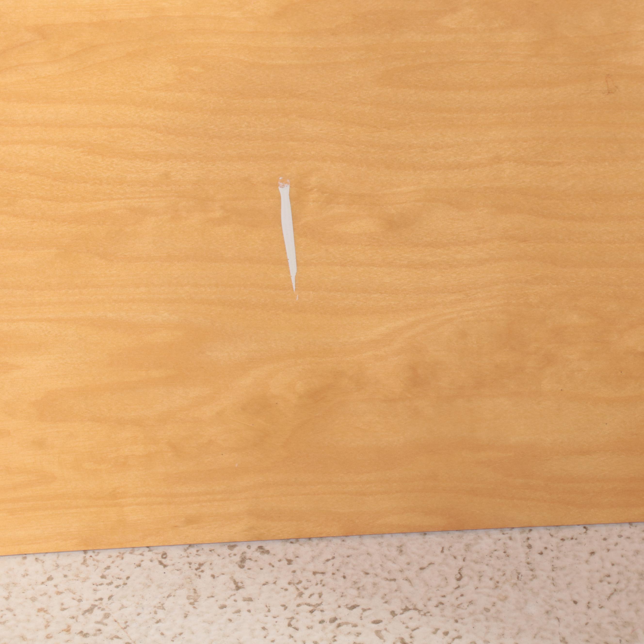 Offi & Co. Modernist Molded Birch Plywood and Cork "Overlap" Bed Tray