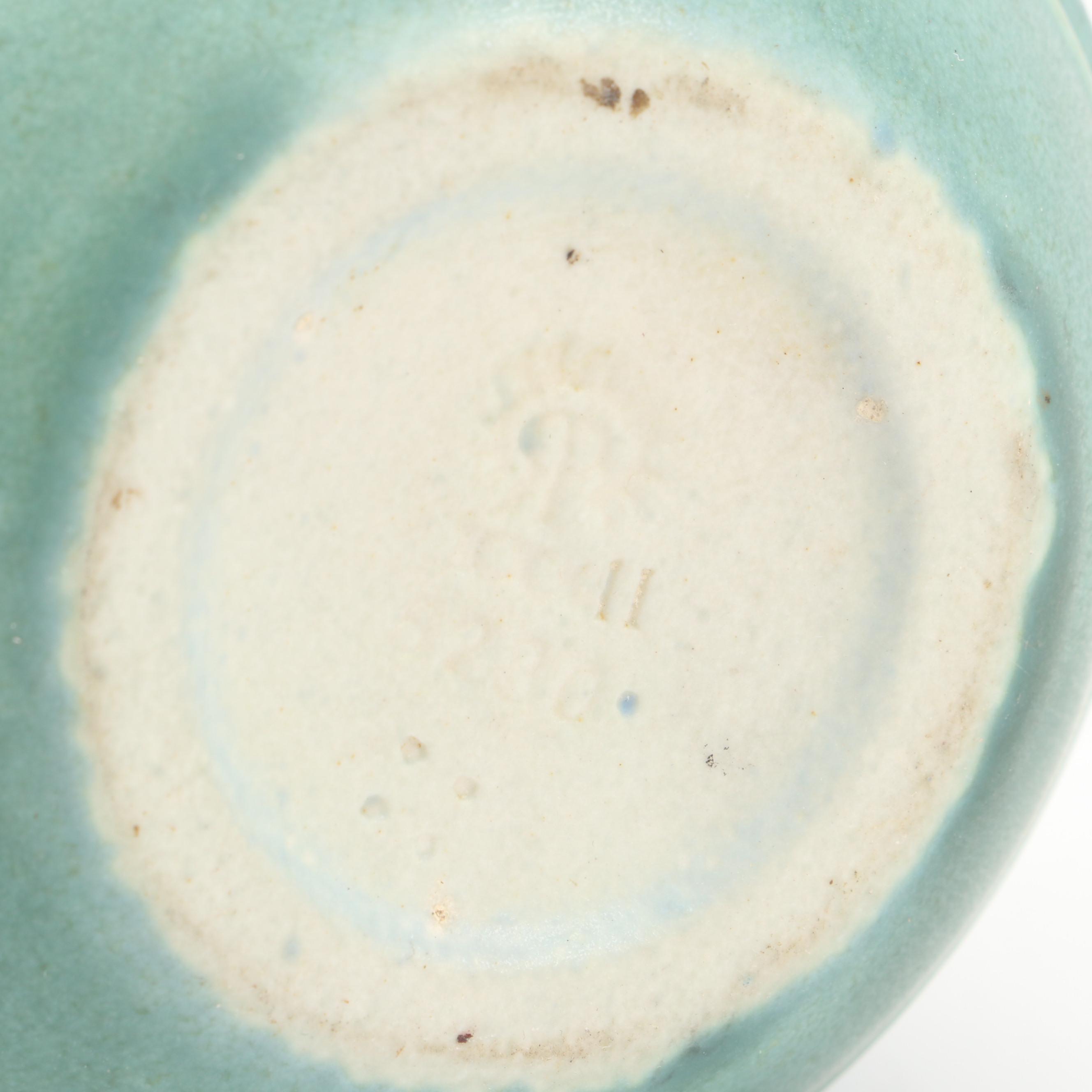 Rookwood Pottery Matte Green Ceramic Vase